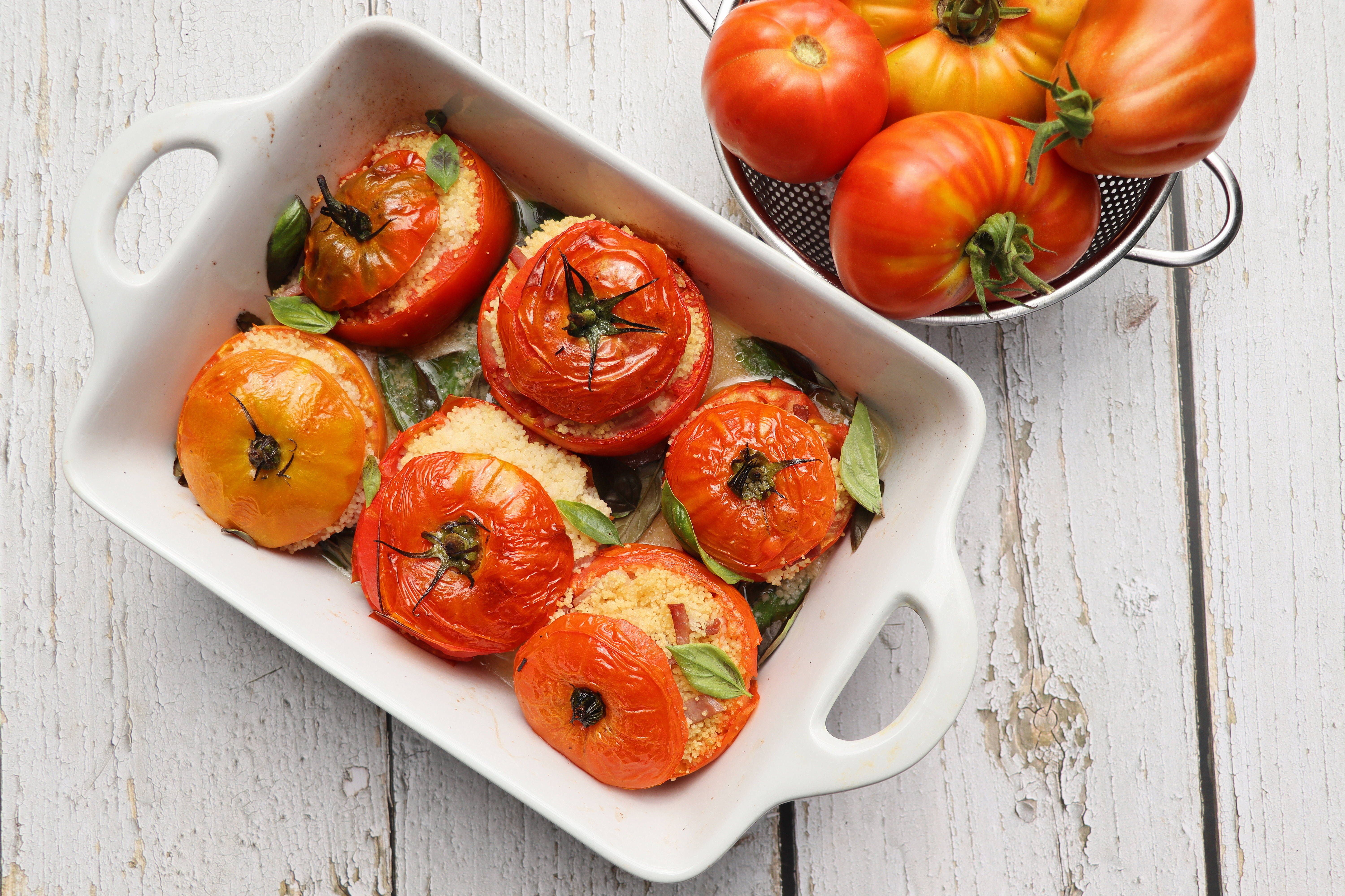 Rezept für gefüllte Tomaten aus der DDR: Ofen-Knaller zum Abendbrot