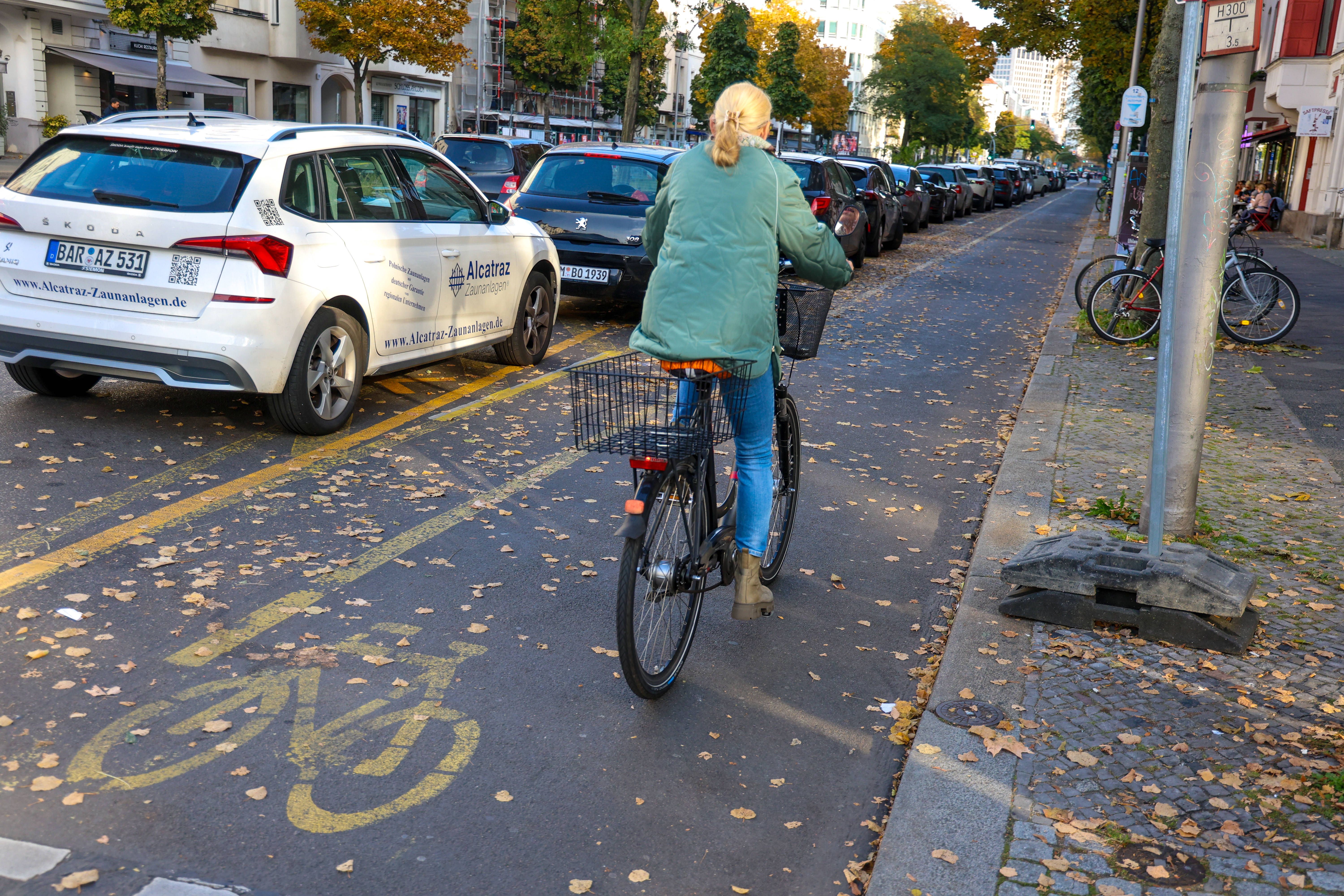 Umstrittener Pop-up-Radweg in der Kantstraße soll weg