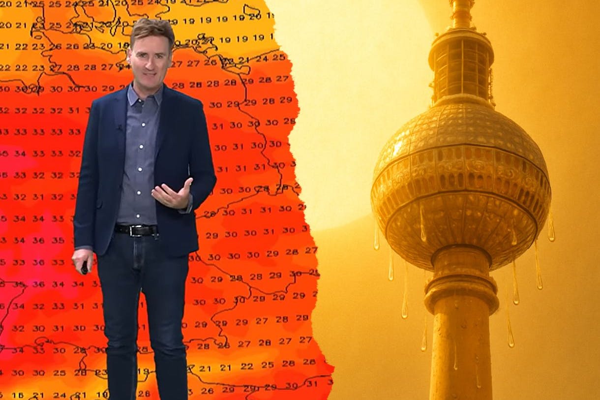 Berlin kommt am Wochenende und vor allem in der kommenden Woche wieder ordentlich ins Schwitzen - wie auch andere Teile Deutschlands. Bis zu 37 Grad sind laut Wetter-Experte Dominik Jung angesagt.