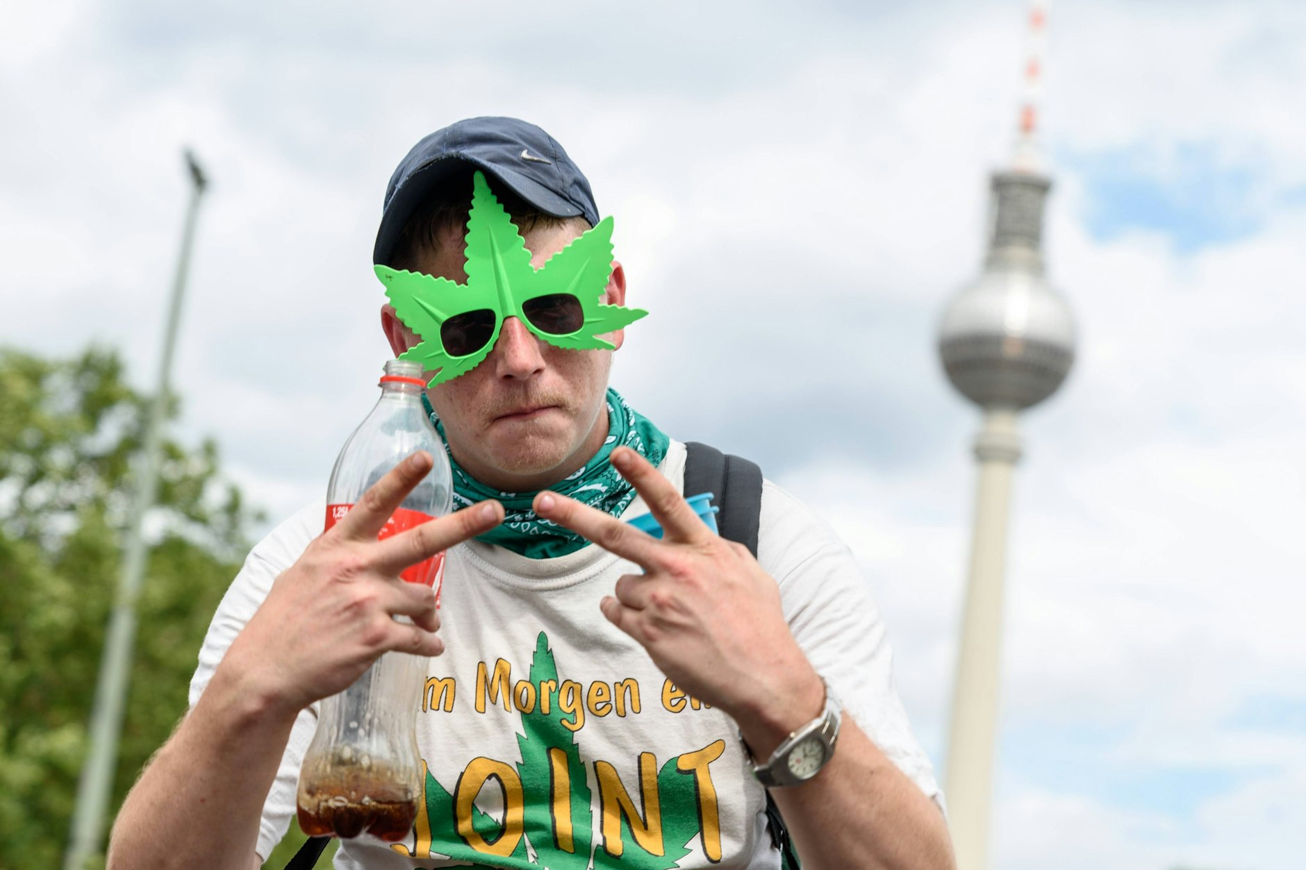 Die Hanfparade 2025 zieht am Samstag durch den Bezirk Mitte.