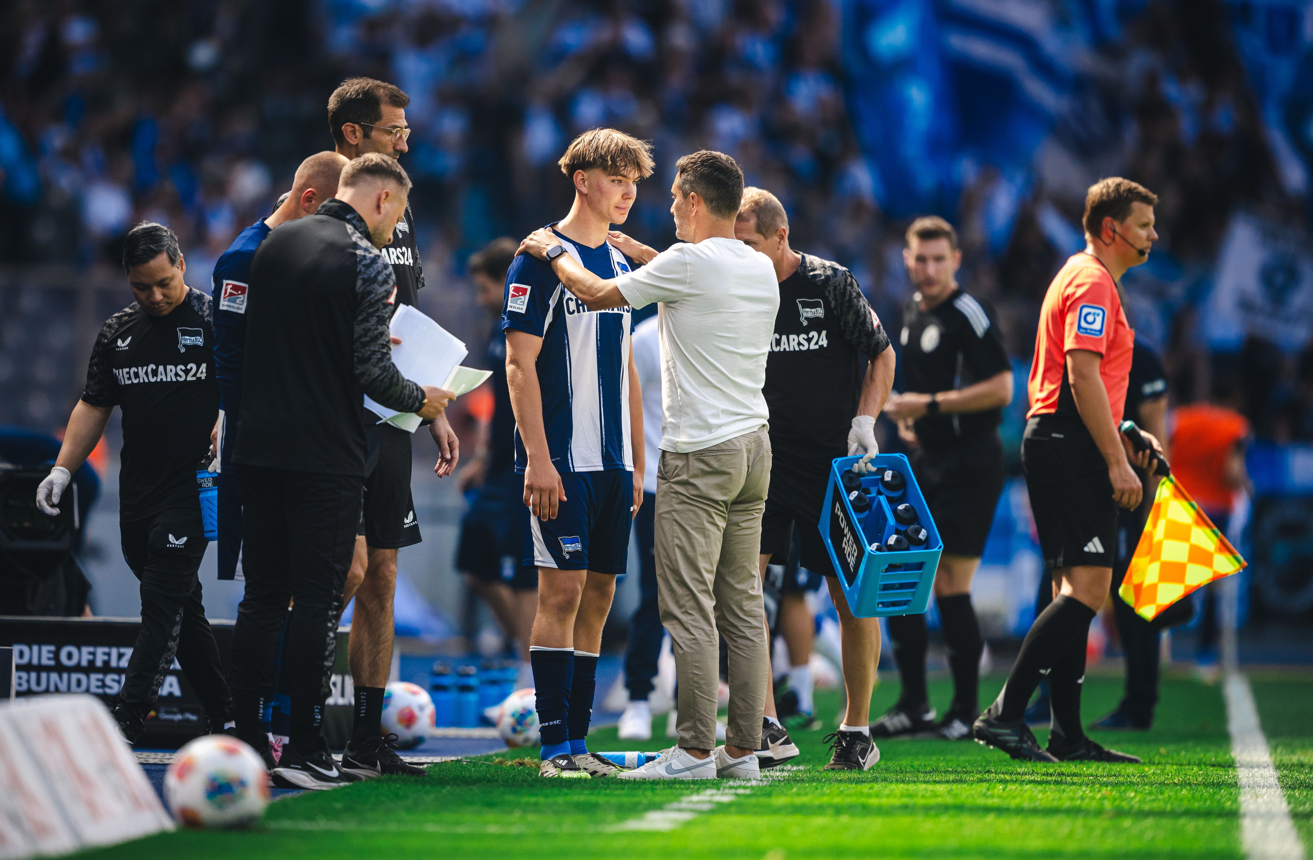 Kennet Eichhorn ist Hertha BSC sehr dankbar und möchte Schritt für Schritt gehen
