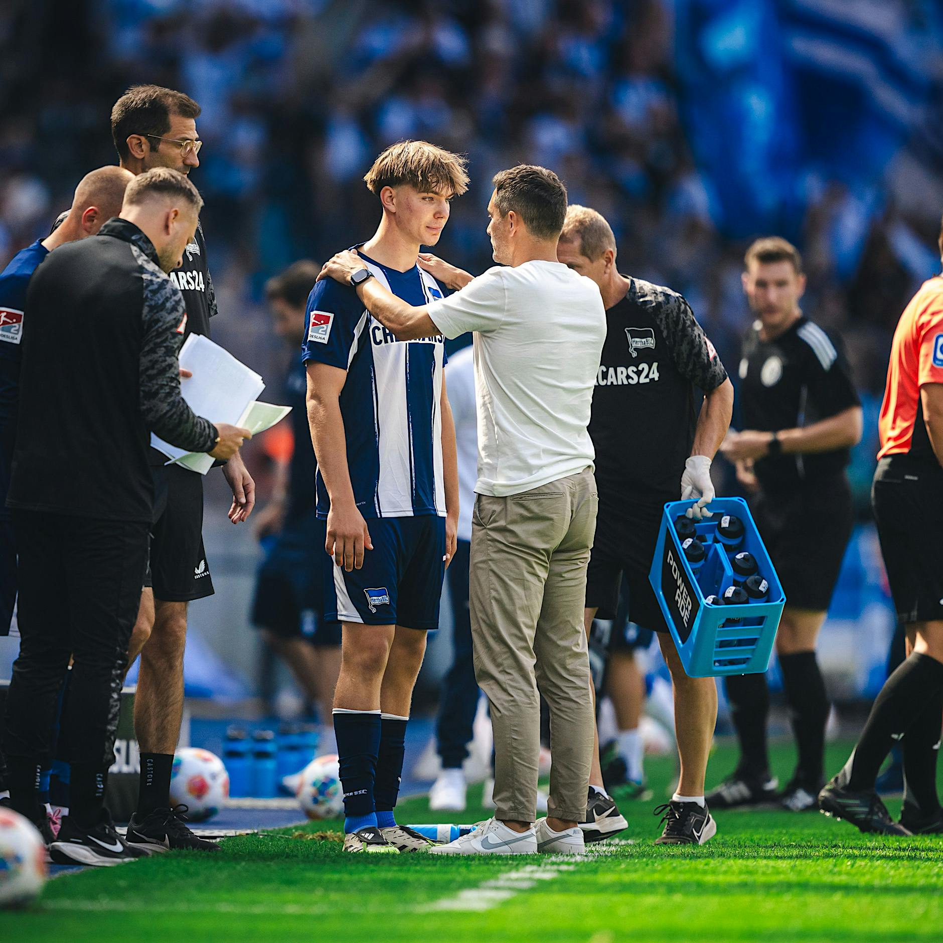 Kennet Eichhorn ist Hertha BSC sehr dankbar und möchte Schritt für Schritt gehen