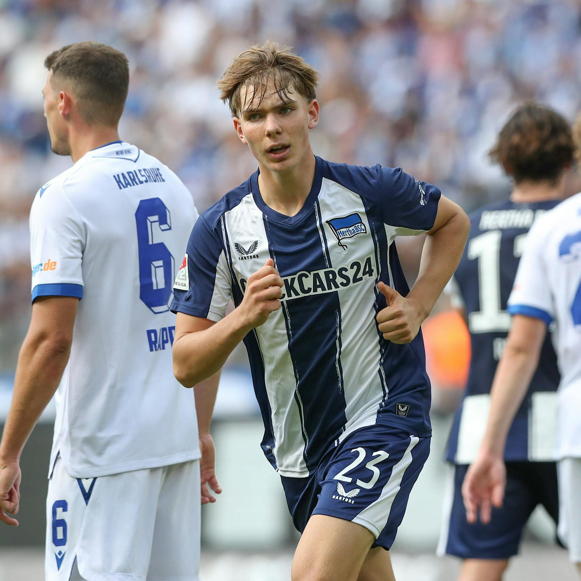 3-Millionen-Wahnsinn, weil Hertha-Wunderkind Kennet 27 Minuten spielt