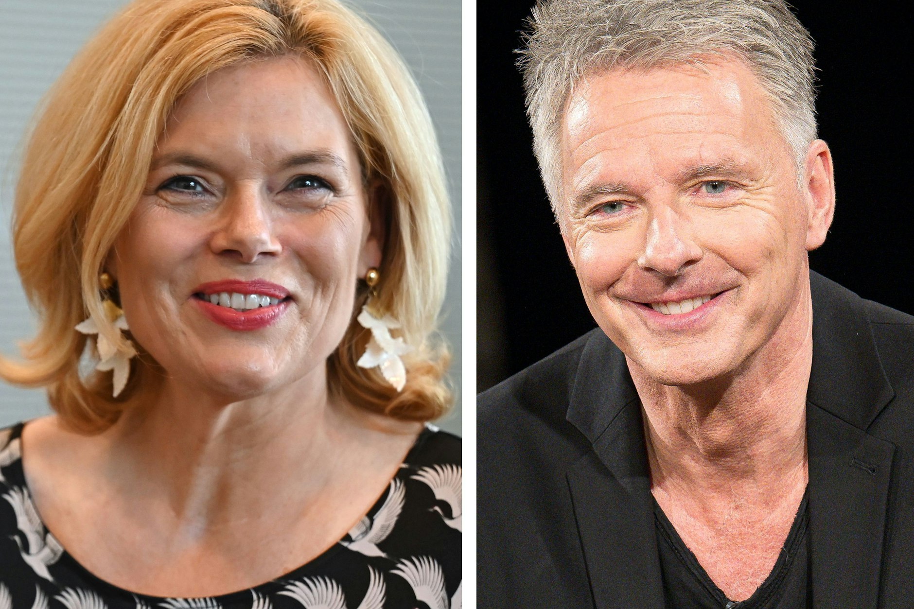 Bundestagspräsidentin Julia Klöckner und Fernsehmoderator Jörg Pilawa sind ein Paar. Sie lernten sich bei einem Fest kennen.