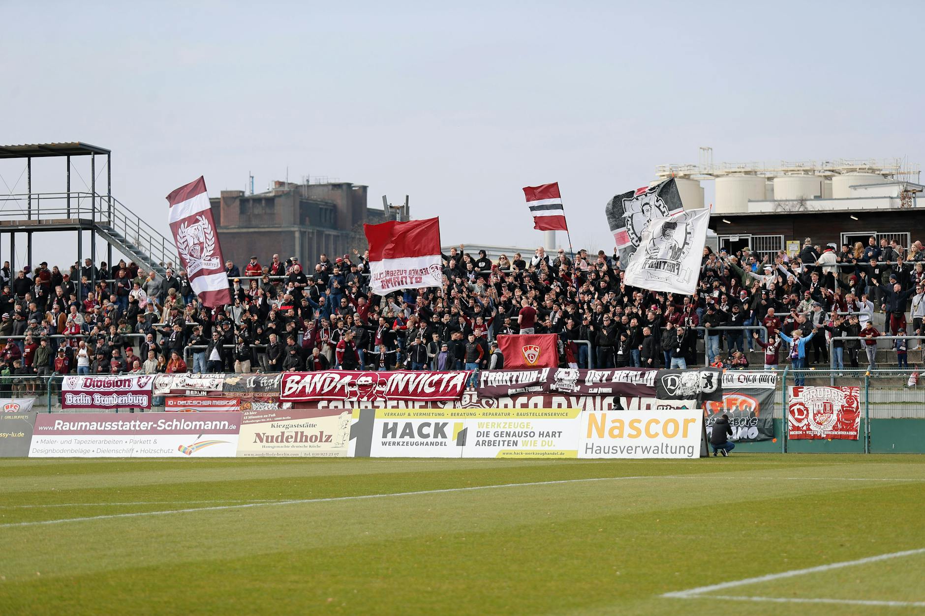 Die Fans des BFC Dynamo sind jetzt Teil des KURIER-Tippspiels Dynamos Elfer-Wette.