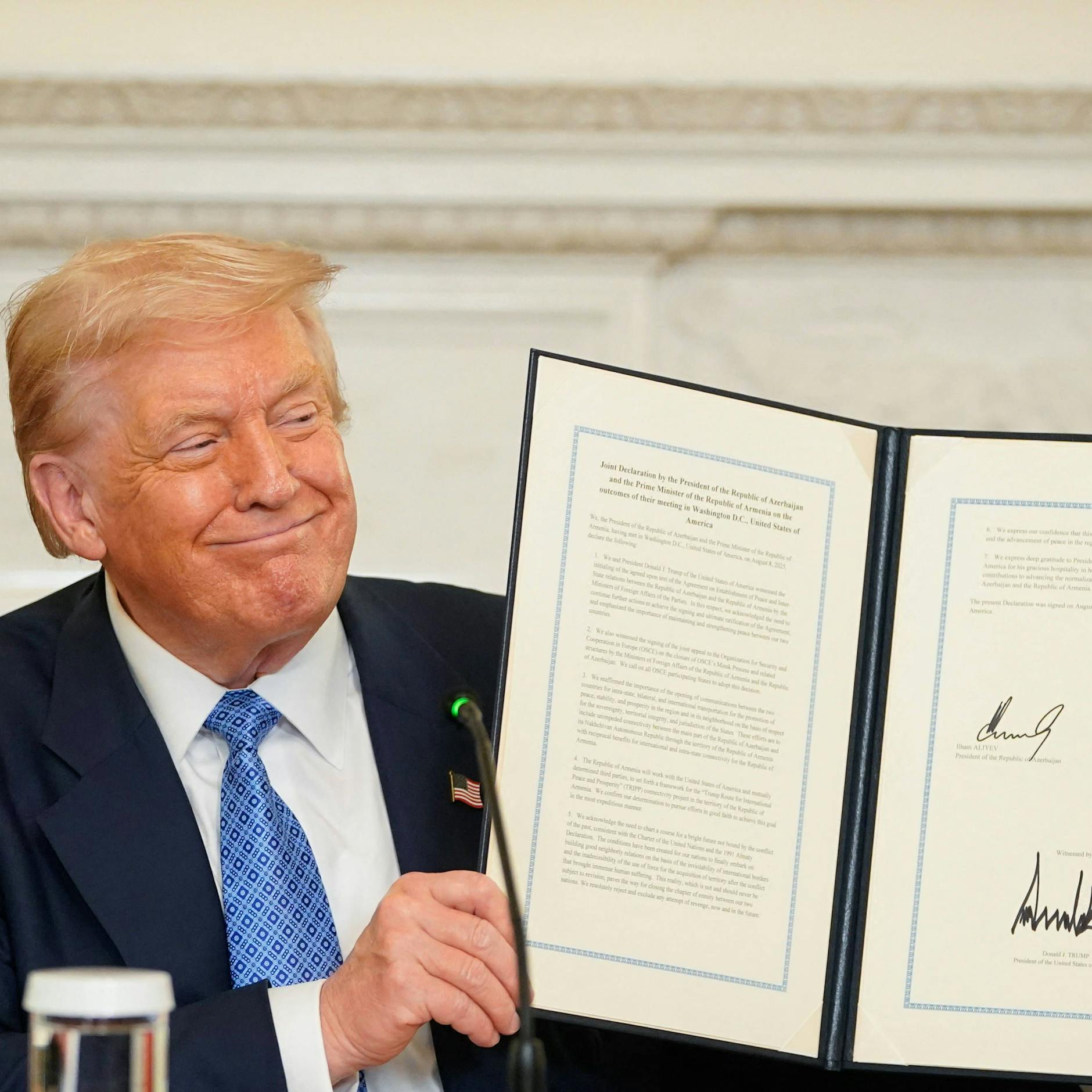 Image - Trump-Korridor zwischen Aserbaidschan und Armenien: Ein Coup für Washington, ein Albtraum für Teheran