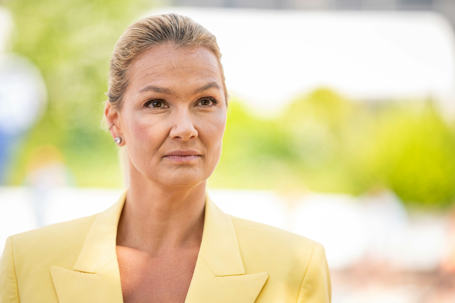 Franziska van Almsick geht offen mit ihrer Essstörung um.