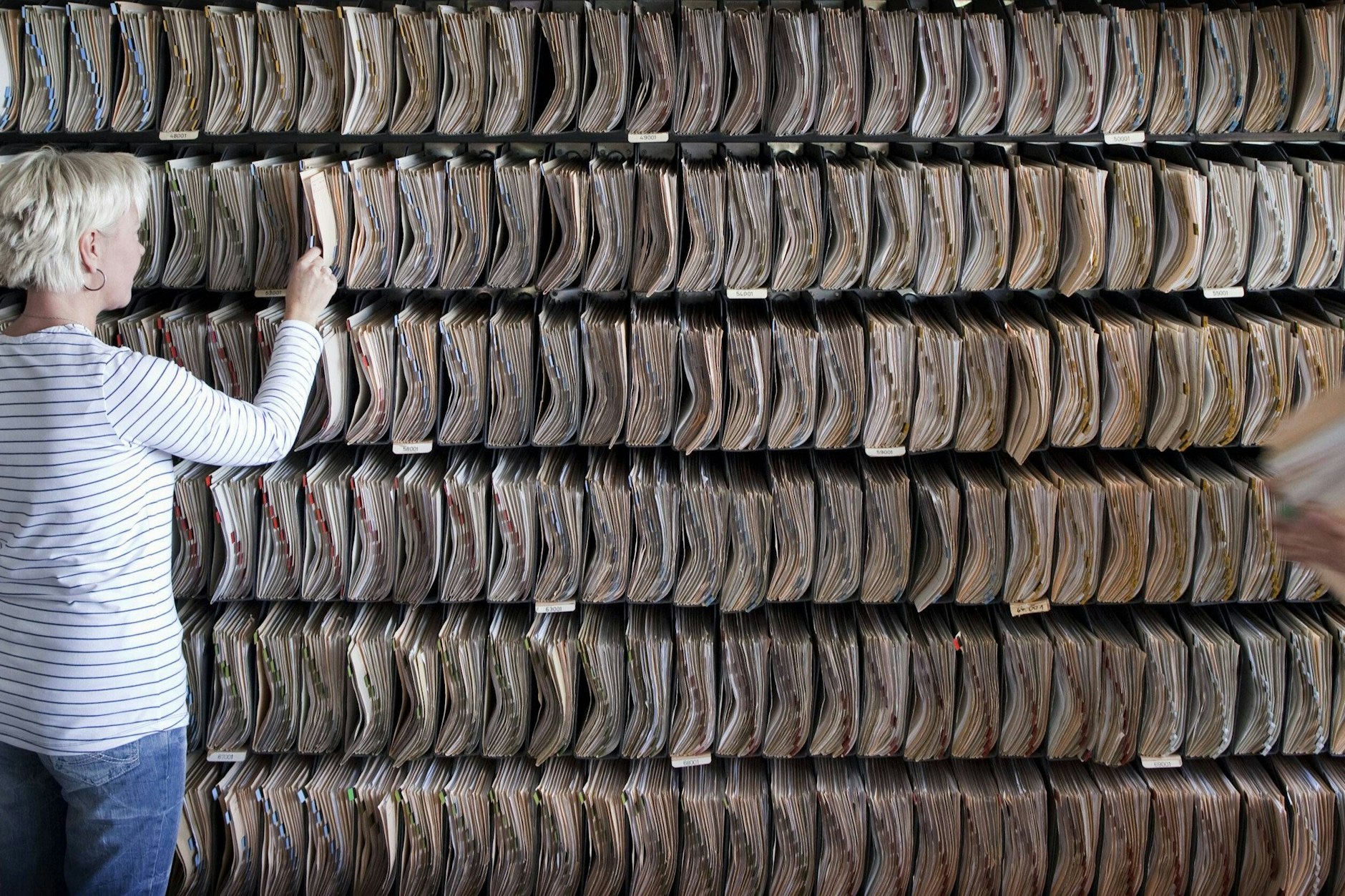 Viele Bauämter in den Bezirken arbeiten noch analog.