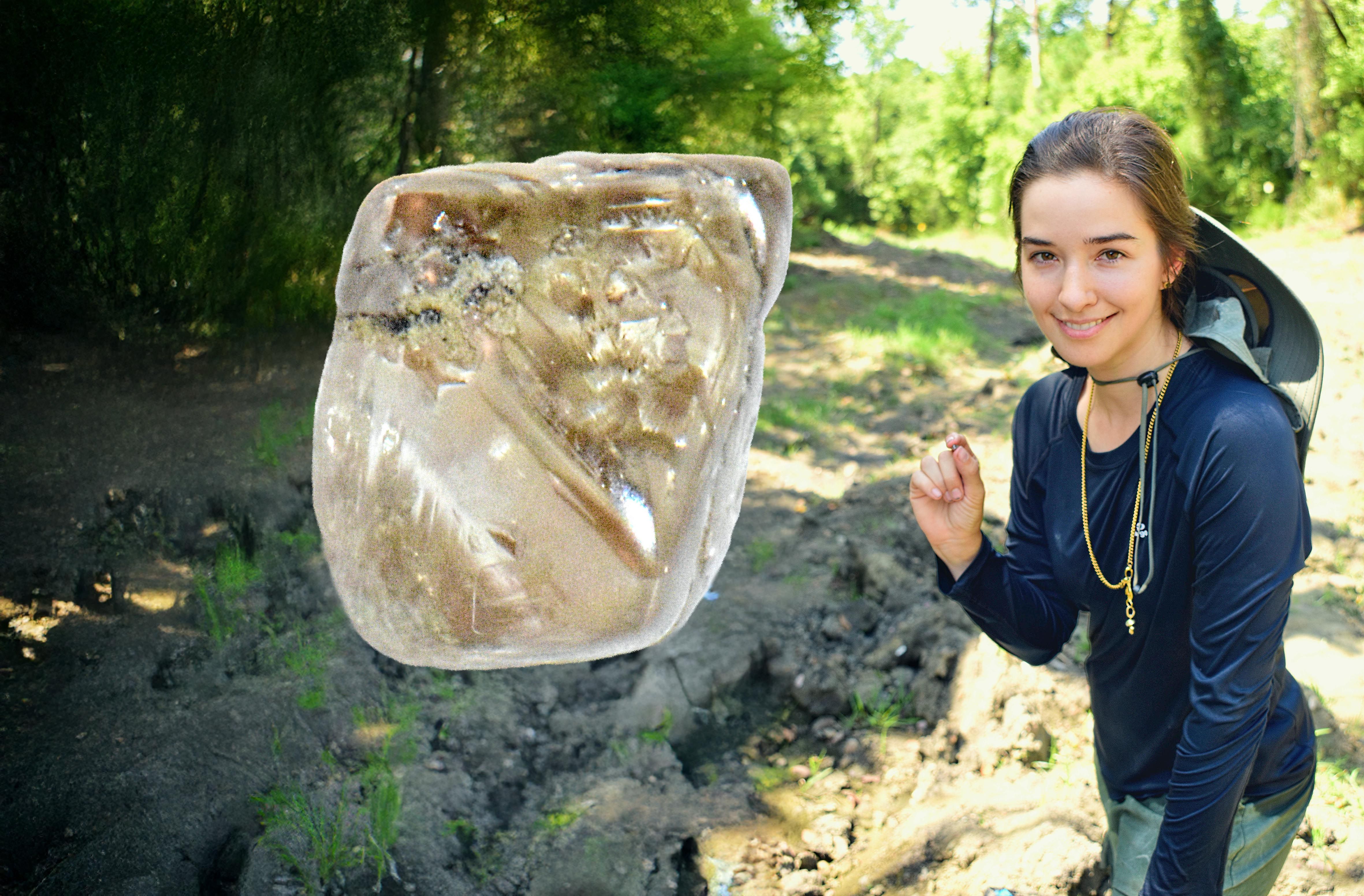 Krasser Fund mit 2,3 Karat! Frau (31) buddelt echten Diamanten aus