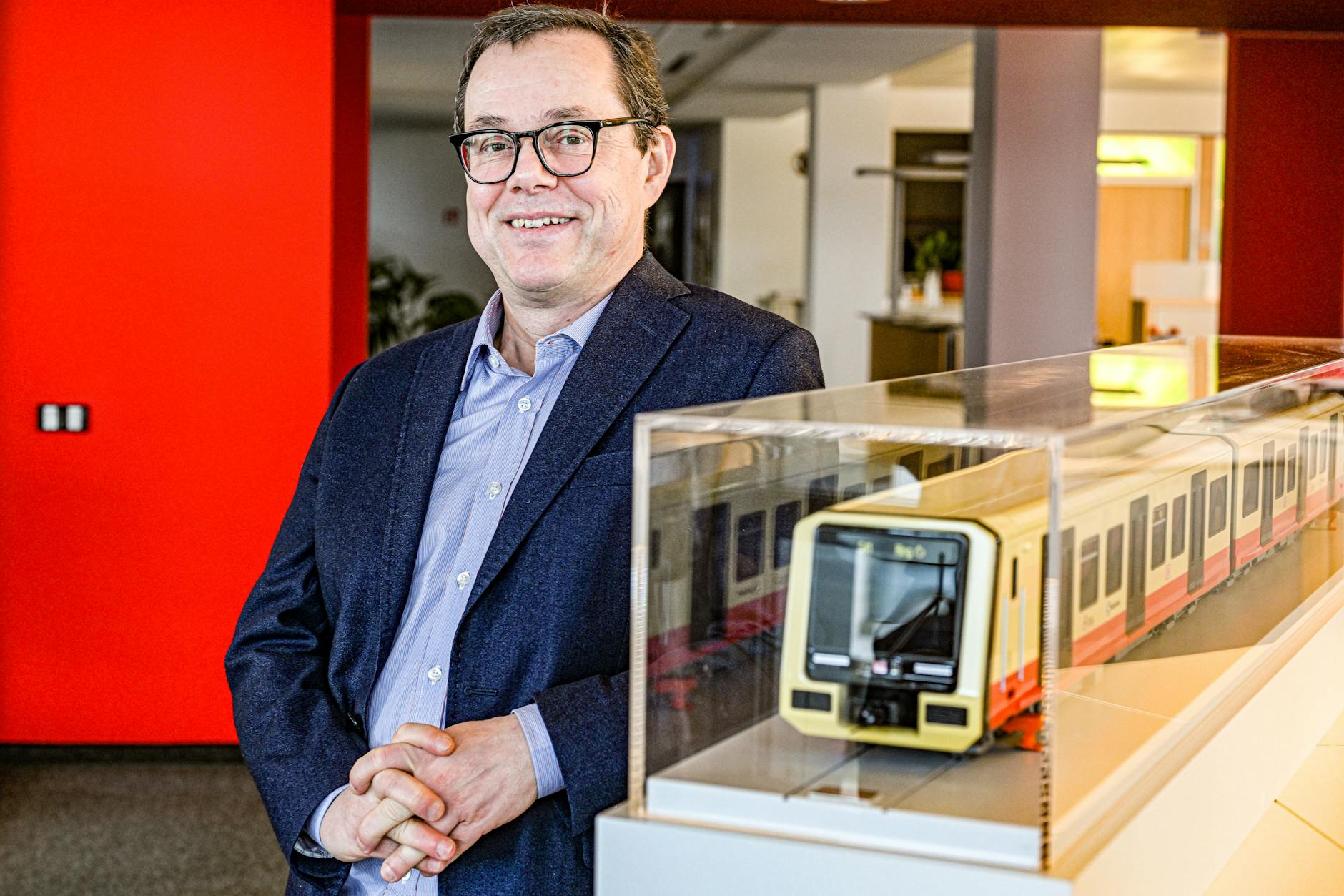 Peter Buchner ist seit 2009 Chef der Berliner S-Bahn.