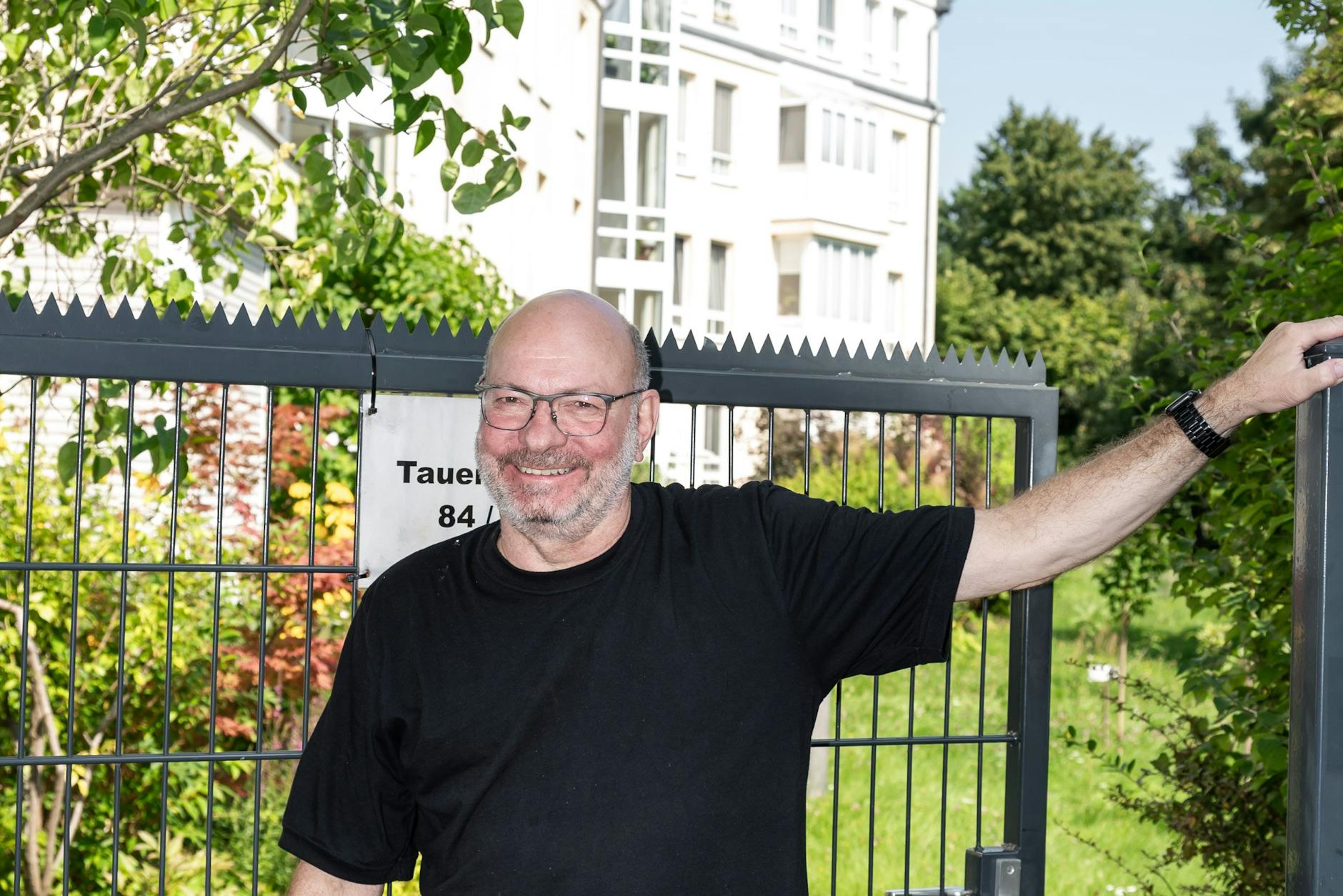 Frank Kniehase hat wegen der Flüchtlings-Container Bedenken.