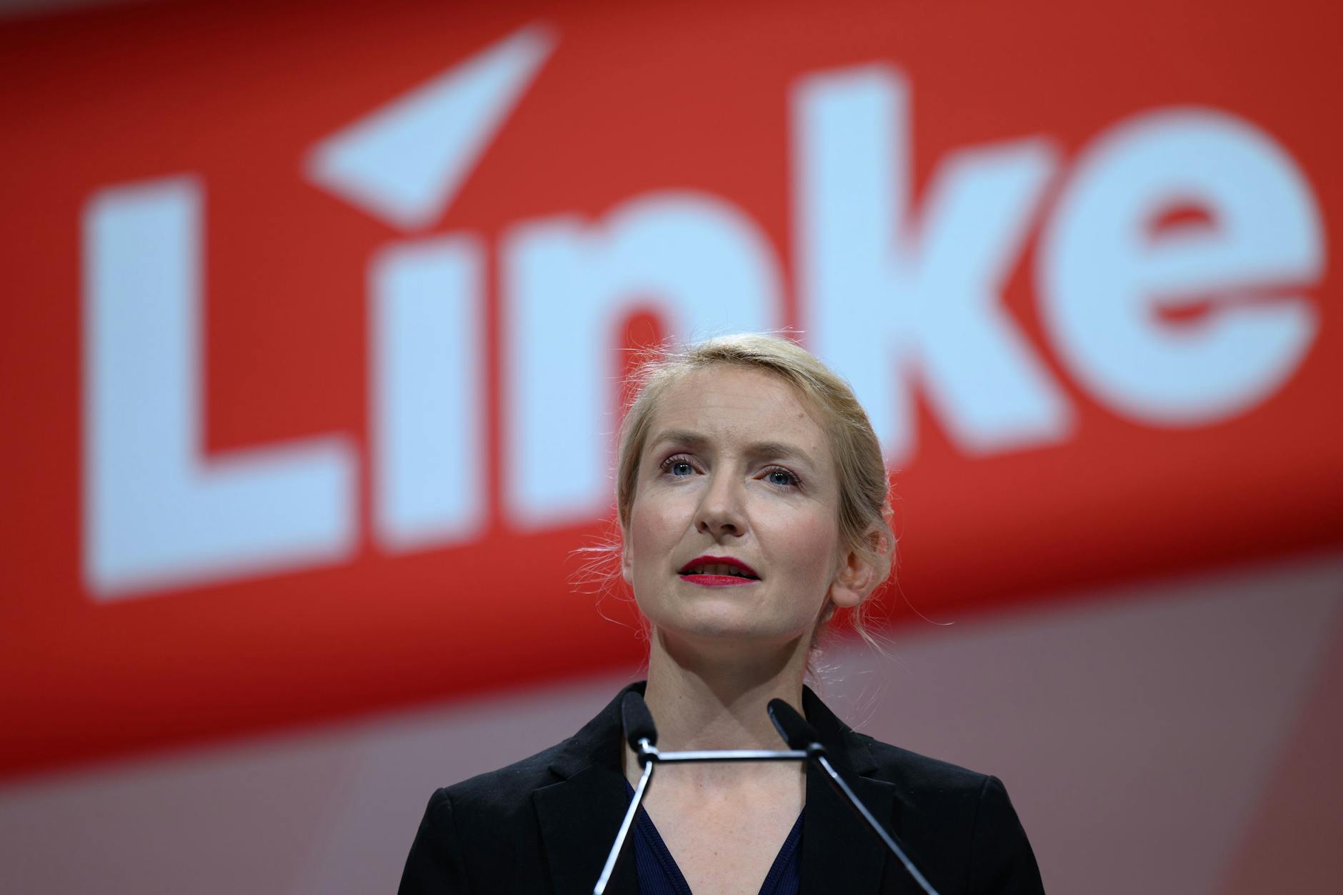 Ines Schwerdtner, Parteivorsitzende Die Linke.