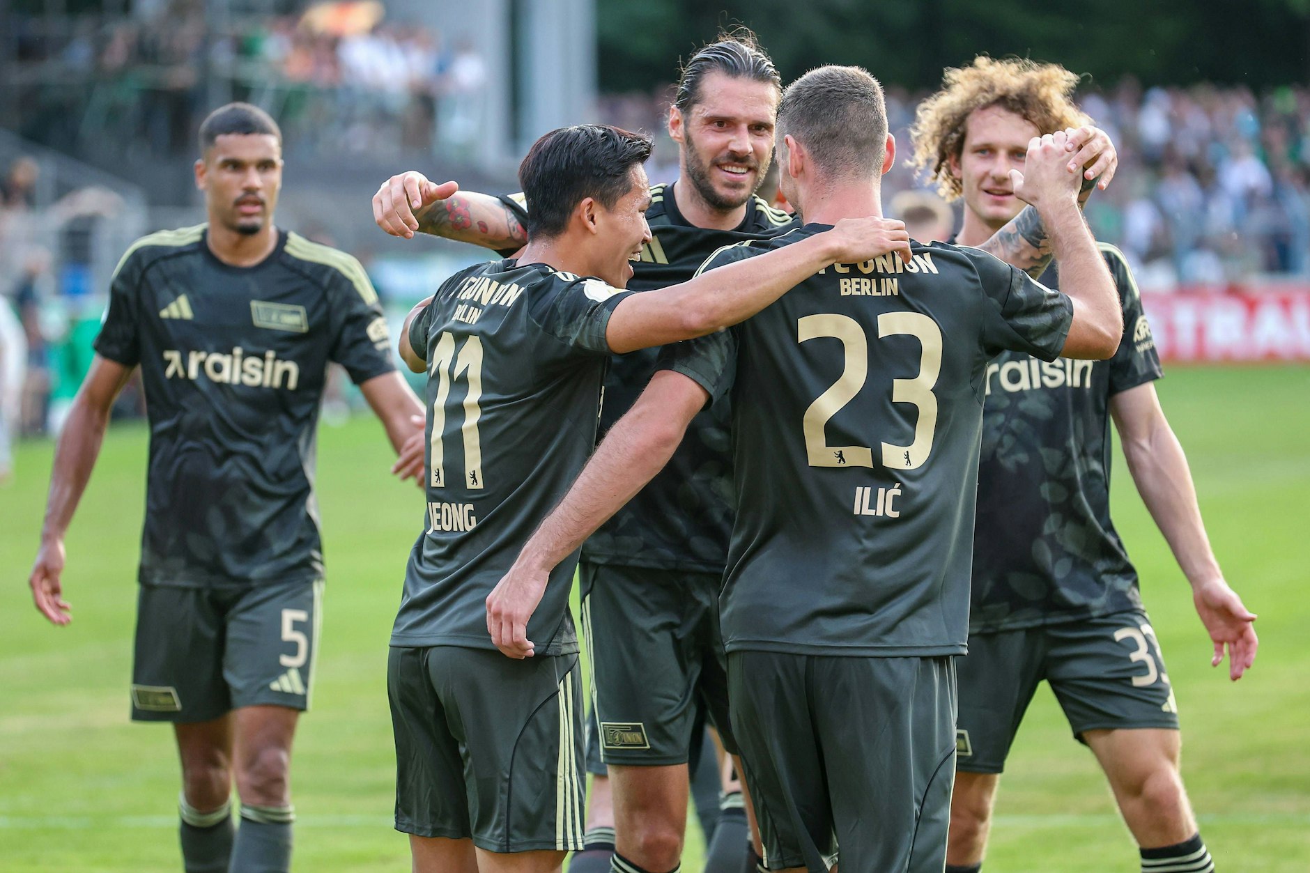 Von wegen Torflaute: Der 1. FC Union liefert im DFB-Pokal mit fünf verschiedenen Torschützen ab. Stürmer Andrej ragt dabei besonders heraus.