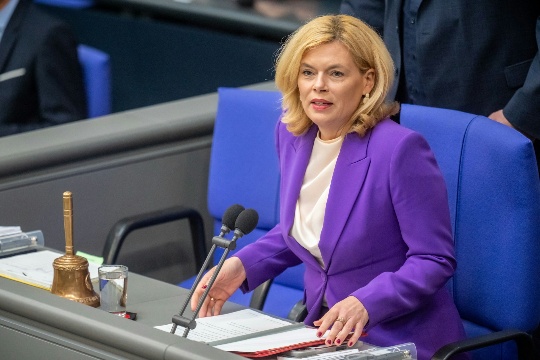 Julia Klöckner (CDU), Bundestagspräsidentin, steht in der Kritik.