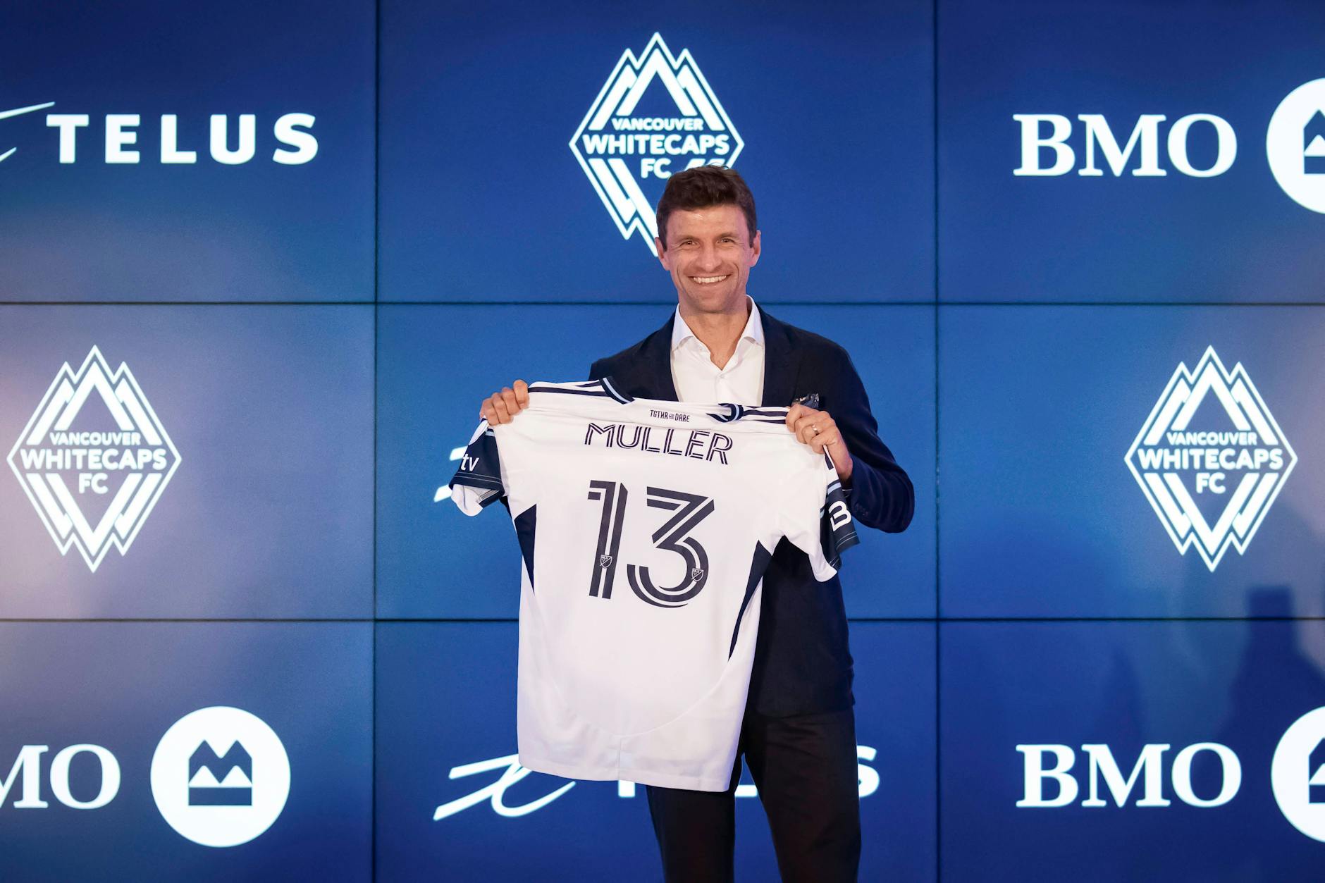 Thomas Müller behält seine Weltmeister-Nummer 13 bei seinem neuen Klub Vancouver Whitecaps FC.