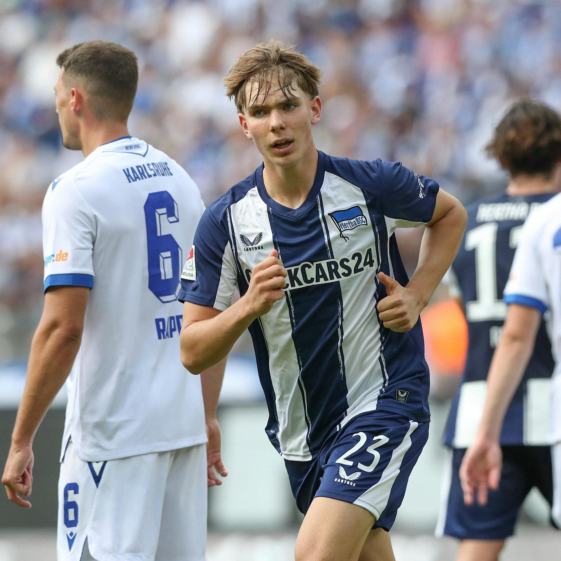 Pokalmärchen wird wahr: Leitl lässt Hertha-Wunderkind Kennet (16) los