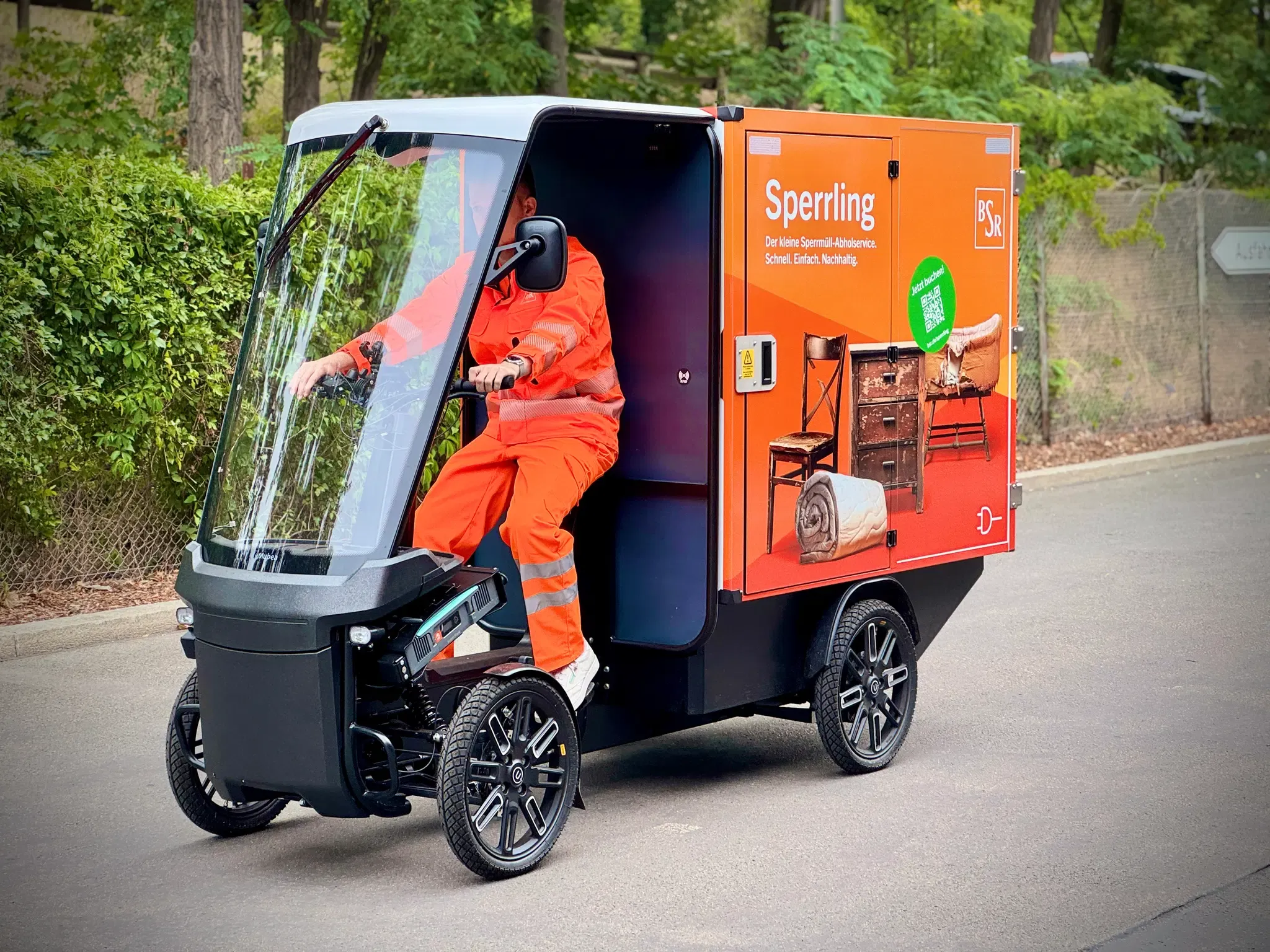 Jetzt kommt der „Sperrling“! BSR holt Sperrmüll direkt von zu Hause ab