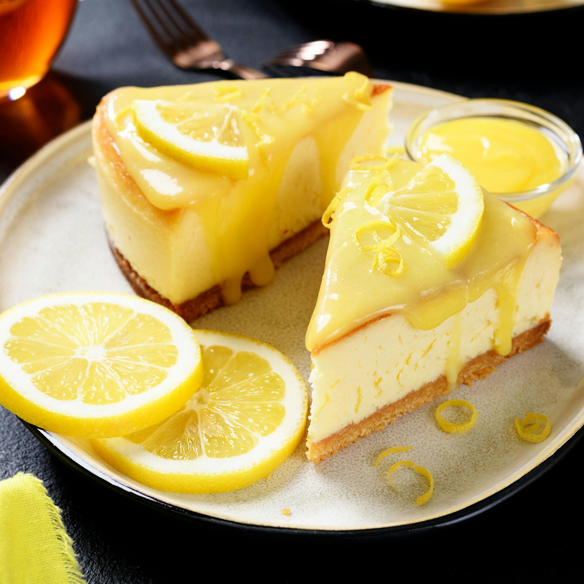 Lemon Cheesecake! Das beste Rezept für den leckeren Sommer-Käsekuchen