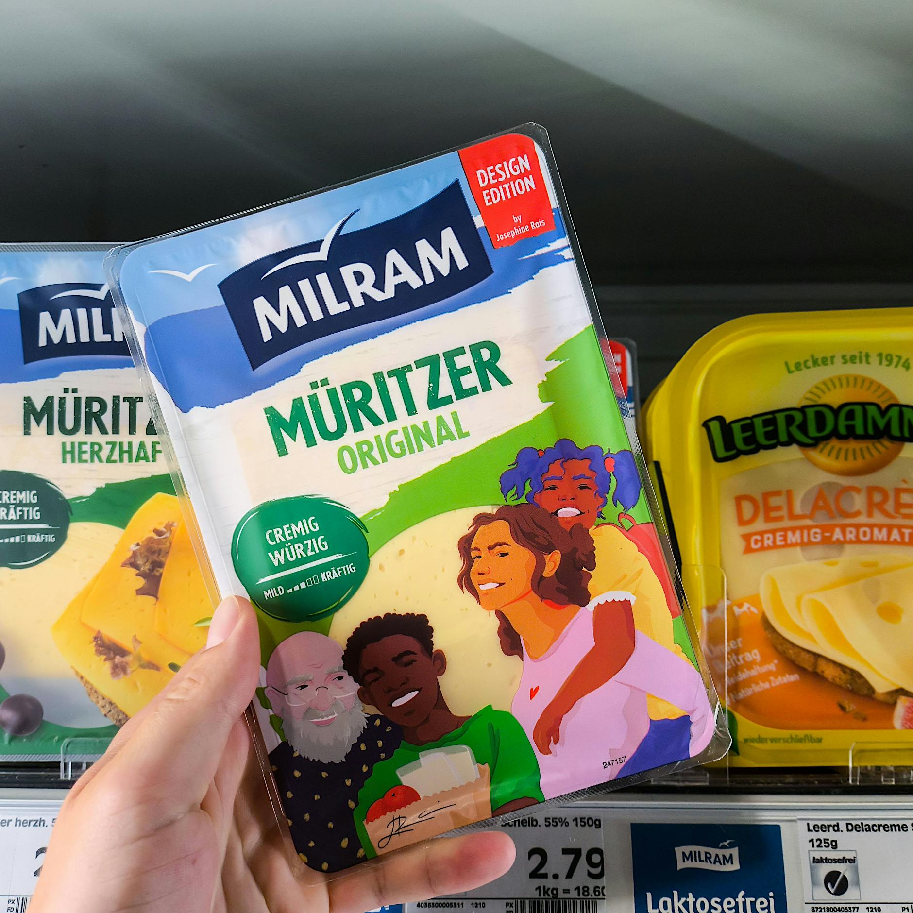 Hasswelle gegen Milram wegen Käseverpackung: Berliner Designerin Josephine Rais äußert sich