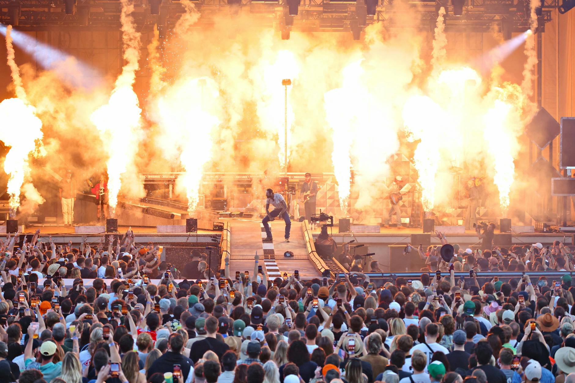 Post Malone am Montagabend in der Parkbühne Wuhlheide
