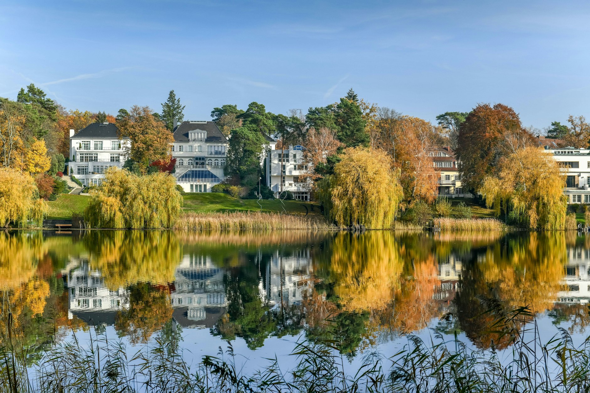 Der Hundekehlesee im Berliner Ortsteil Grunewald