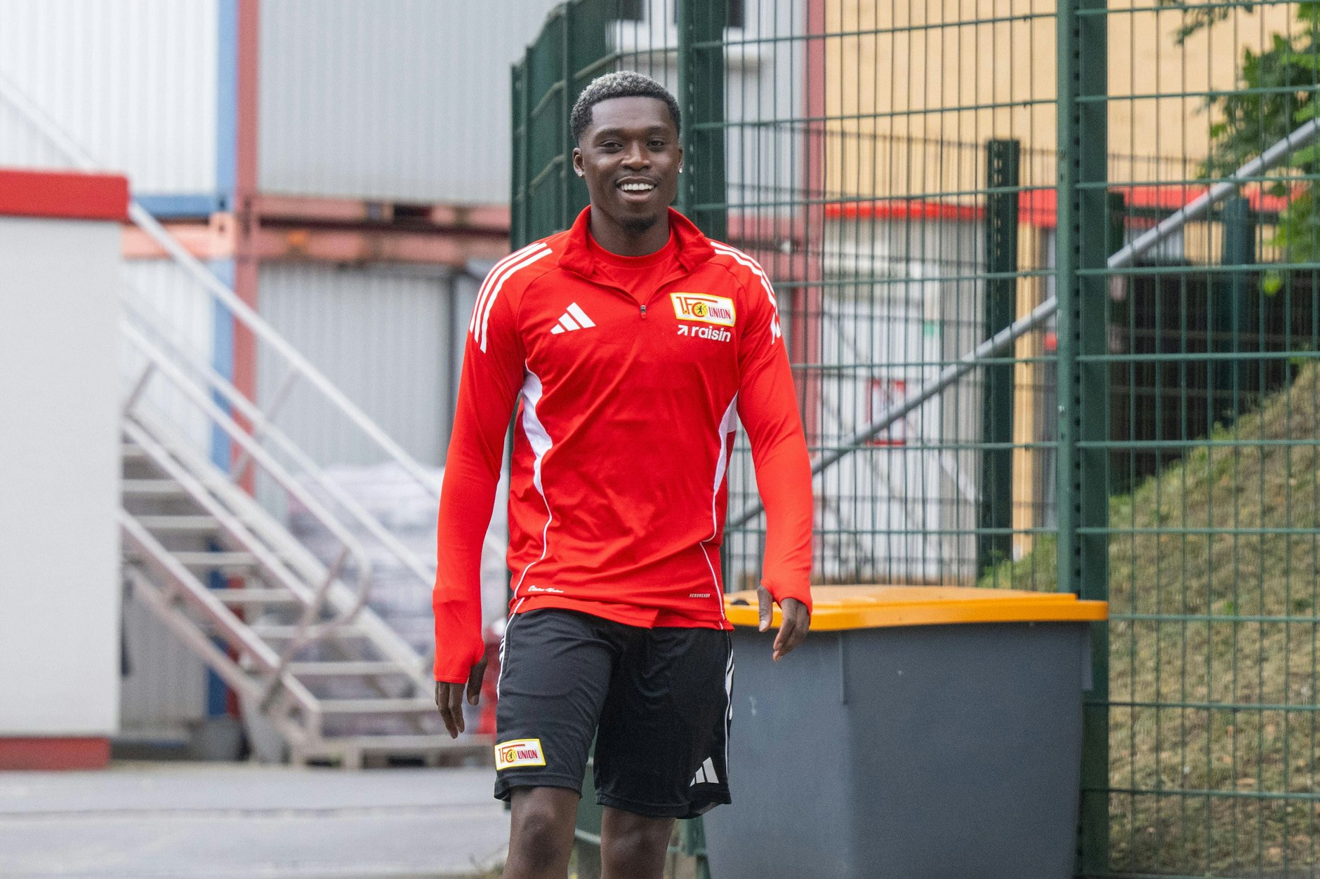 Am Mittwoch ging es für Derrick Köhn erstmals auf den Trainingsplatz beim 1. FC Union Berlin.