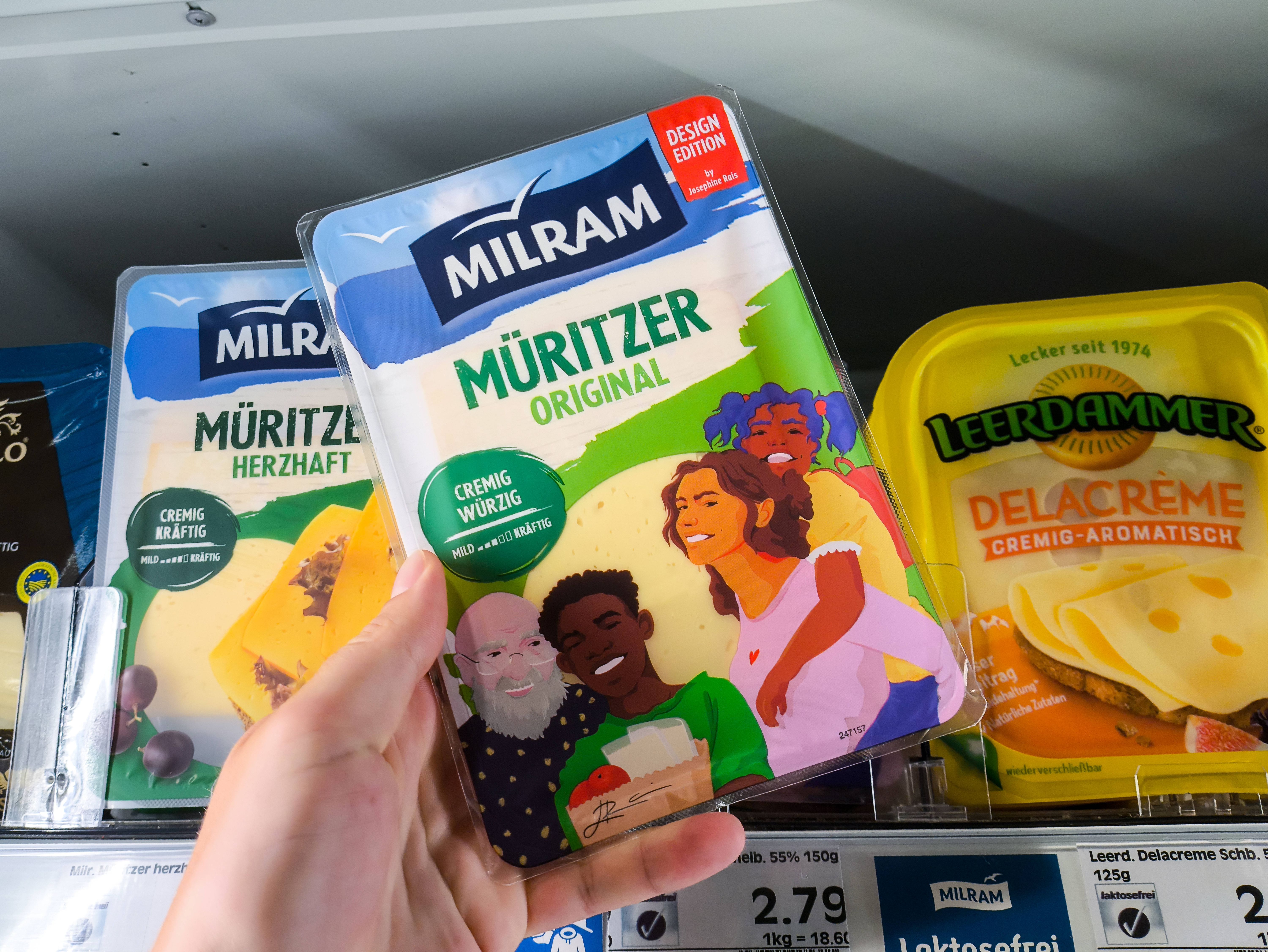 Shitstorm gegen Milram: Das sagt die Berliner Designerin zur Hasswelle