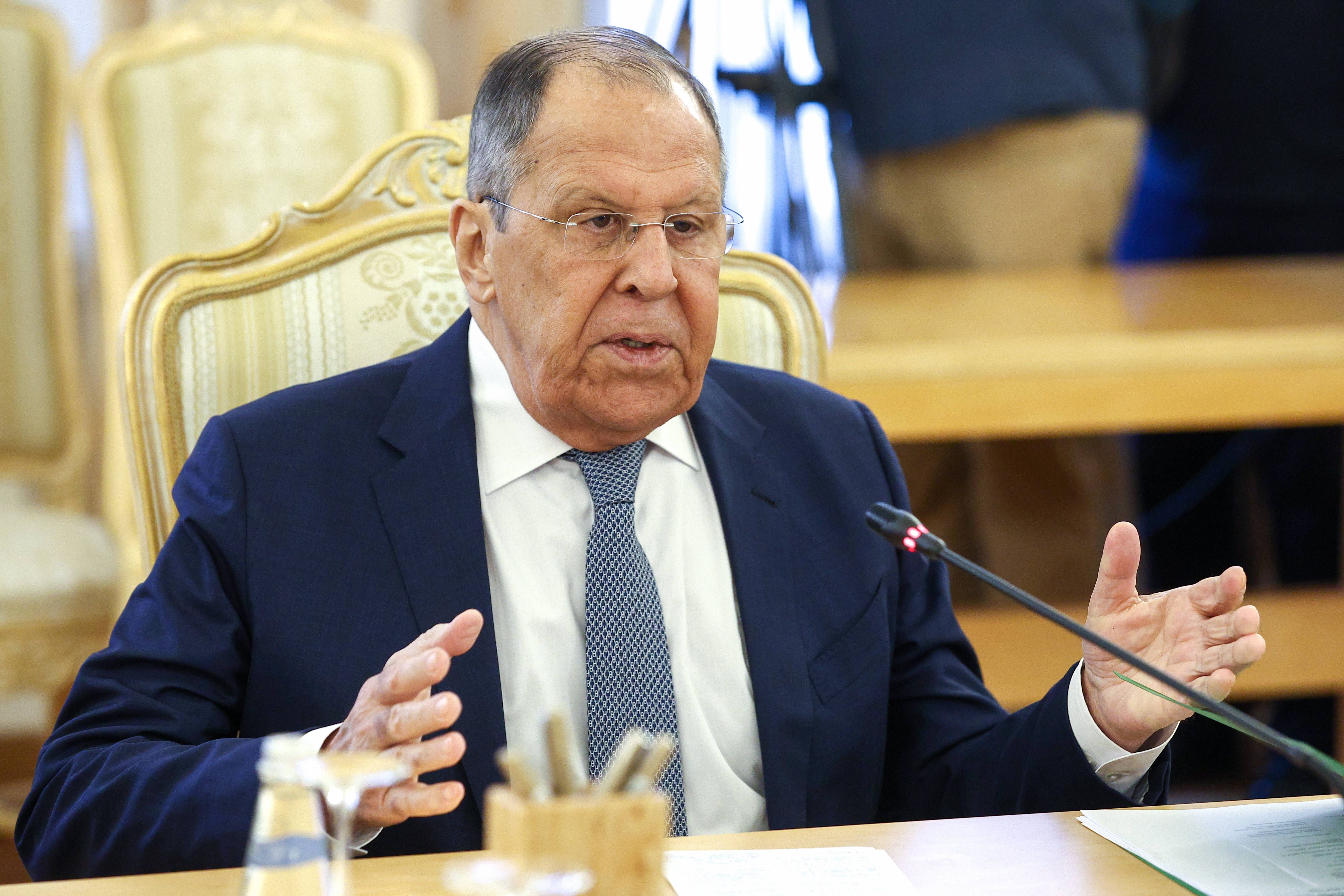 Ukraine-Krieg: Lawrow wirft Europa Blockade von Friedensbemühungen vor