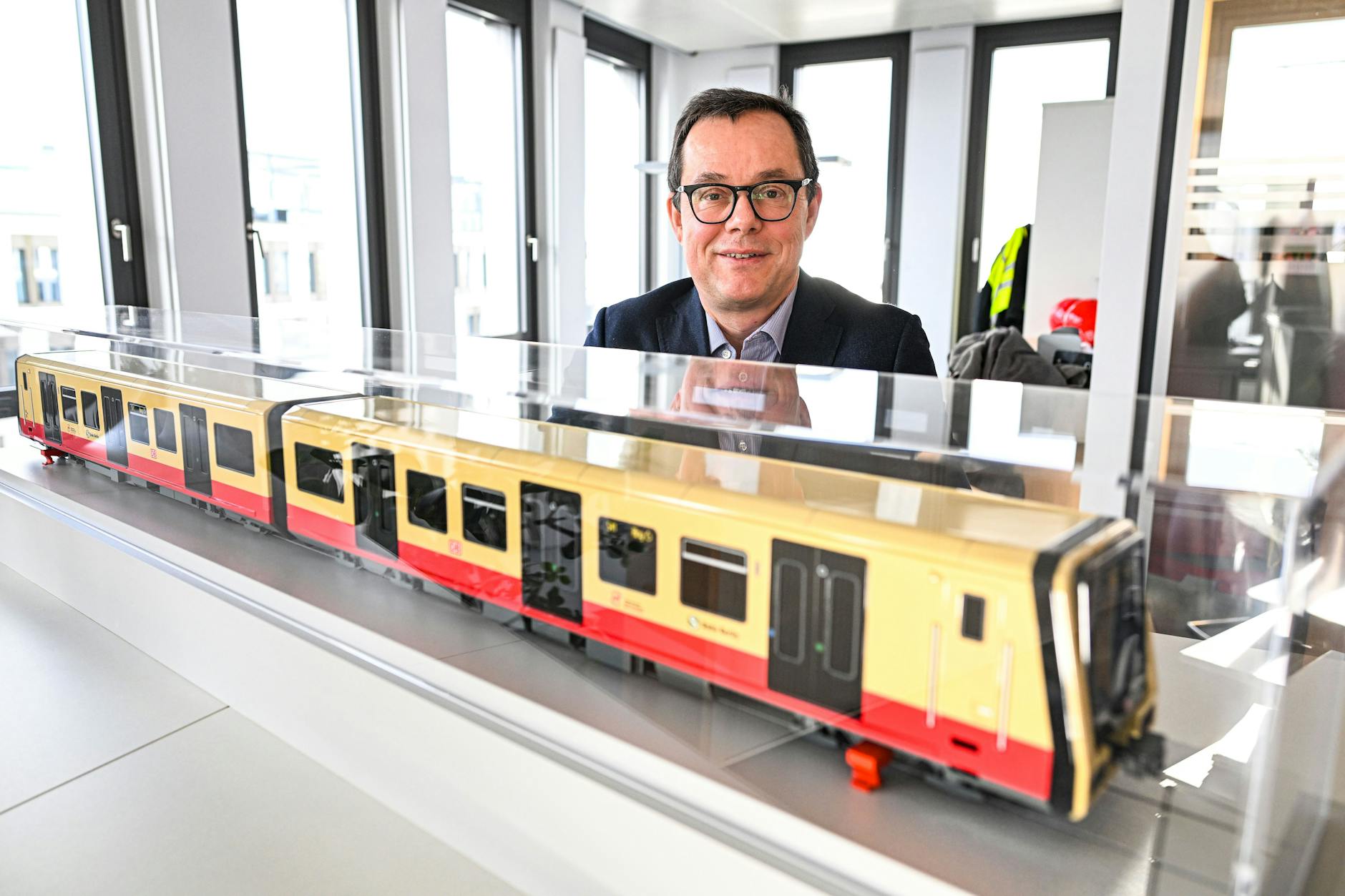 S-Bahn-Chef Peter Buchner: Auf seiner Heimfahrtstrecke S7 tobt auch das Chaos.