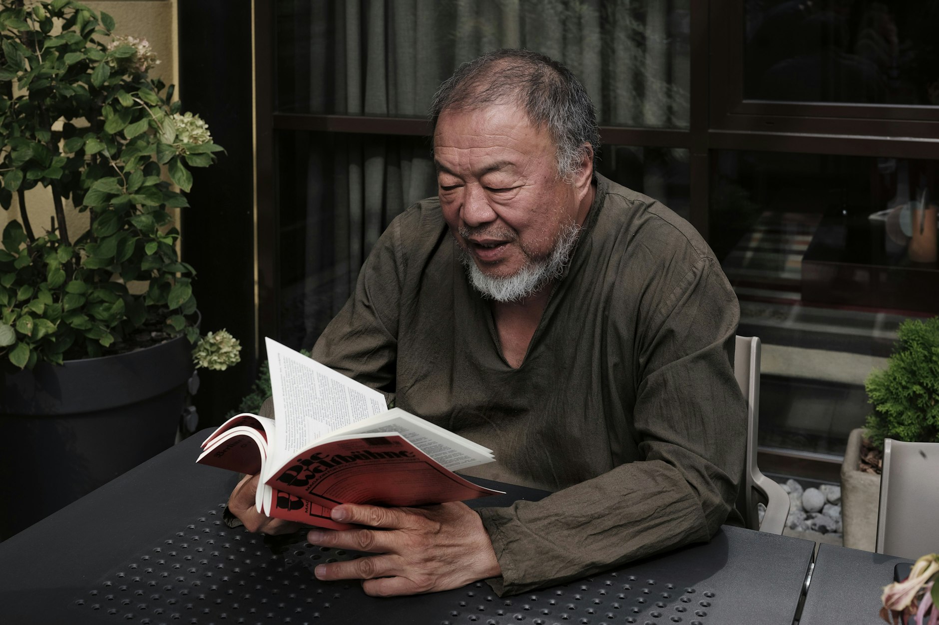 Der chinesische Künstler Ai Weiwei in Kiew