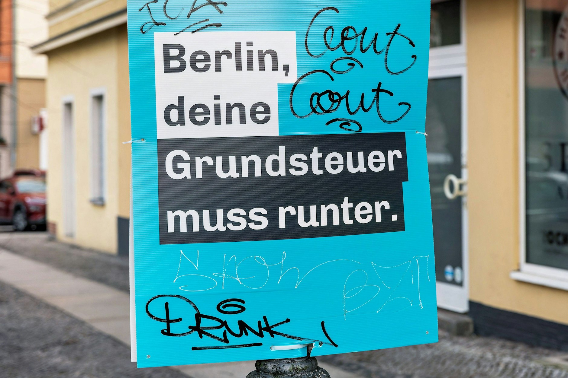 Auch in Berlin gibt es Widerstand gegen die Grundsteuer-Abzocke.