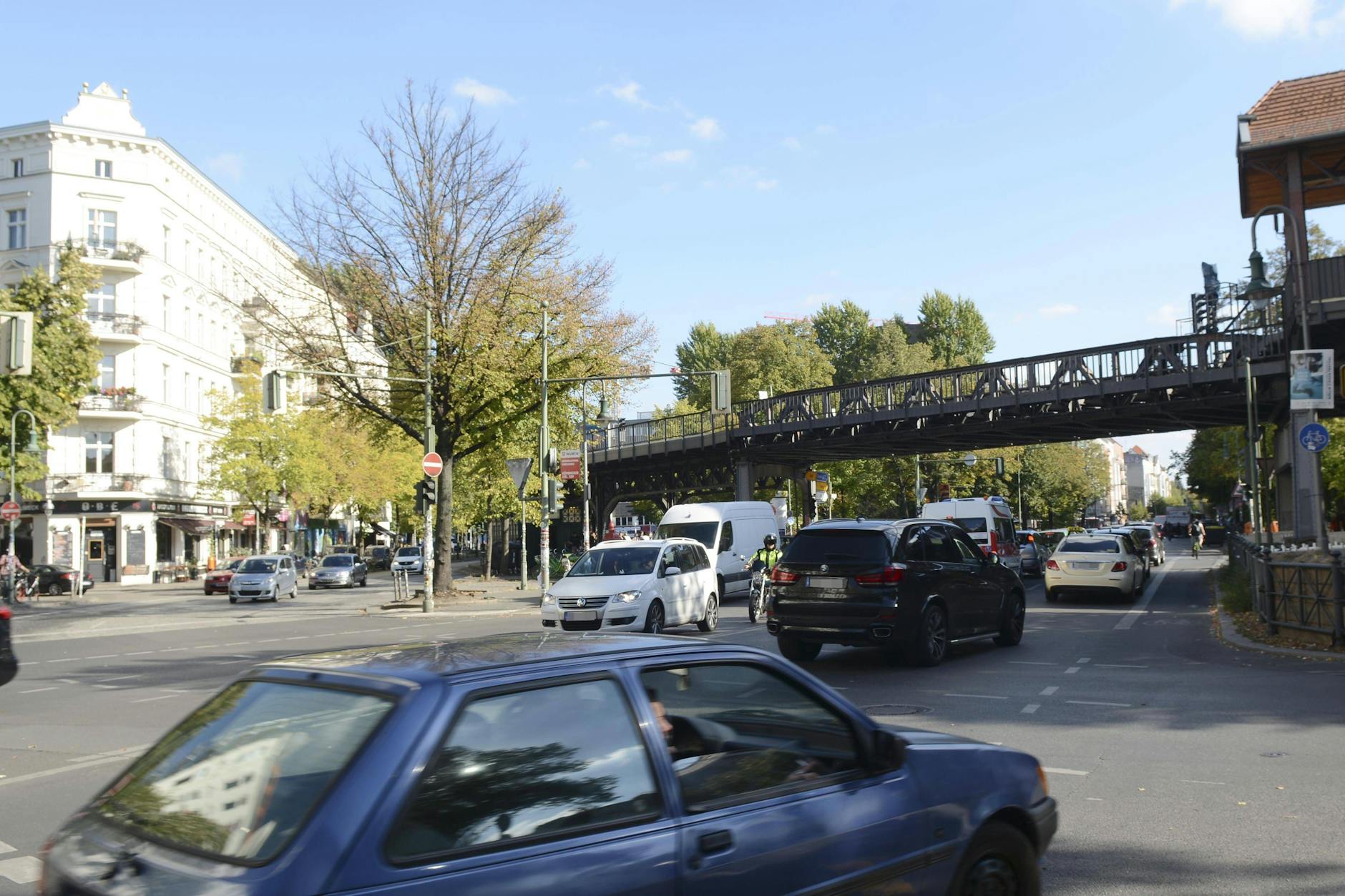 An der Skalitzer Ecke Schlesische Straße knallte es im ersten Halbjahr über 100 Mal.