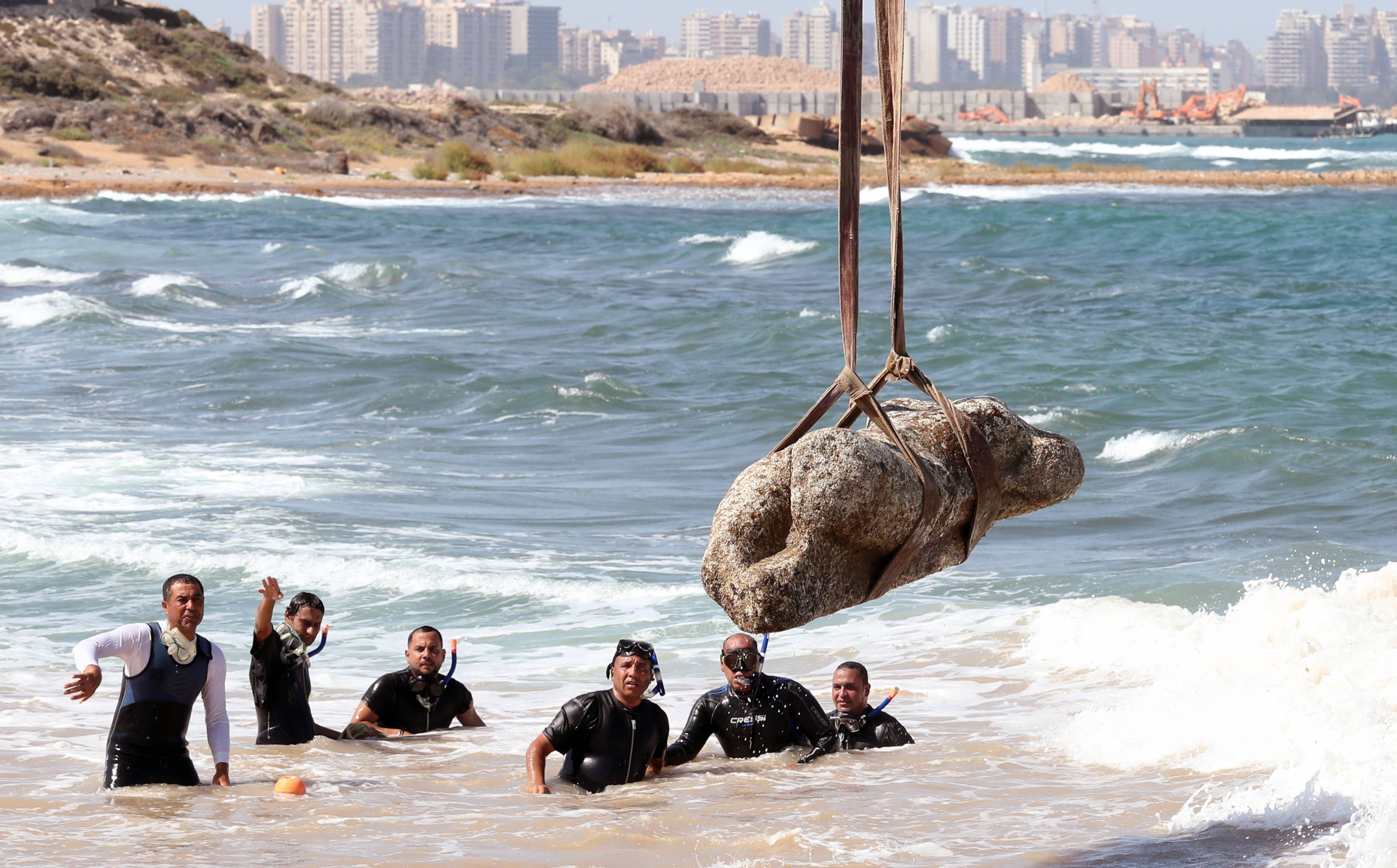 Ägypten: Forscher entdecken 2000 Jahre alte Ruinen einer versunkenen Stadt am Meeresgrund
