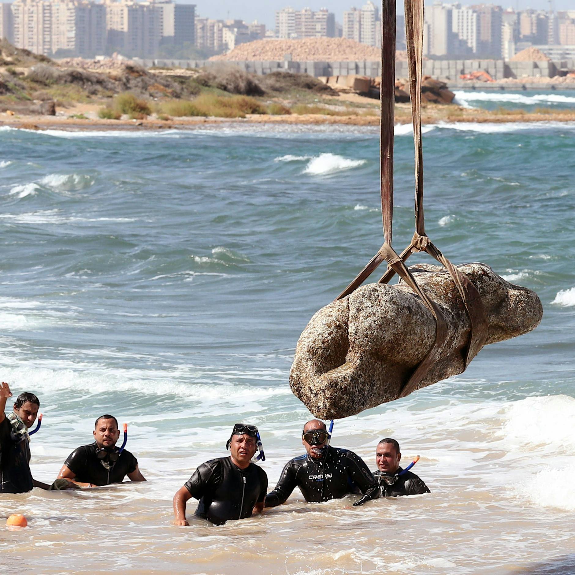 Ägypten: Forscher entdecken 2000 Jahre alte Ruinen einer versunkenen Stadt am Meeresgrund