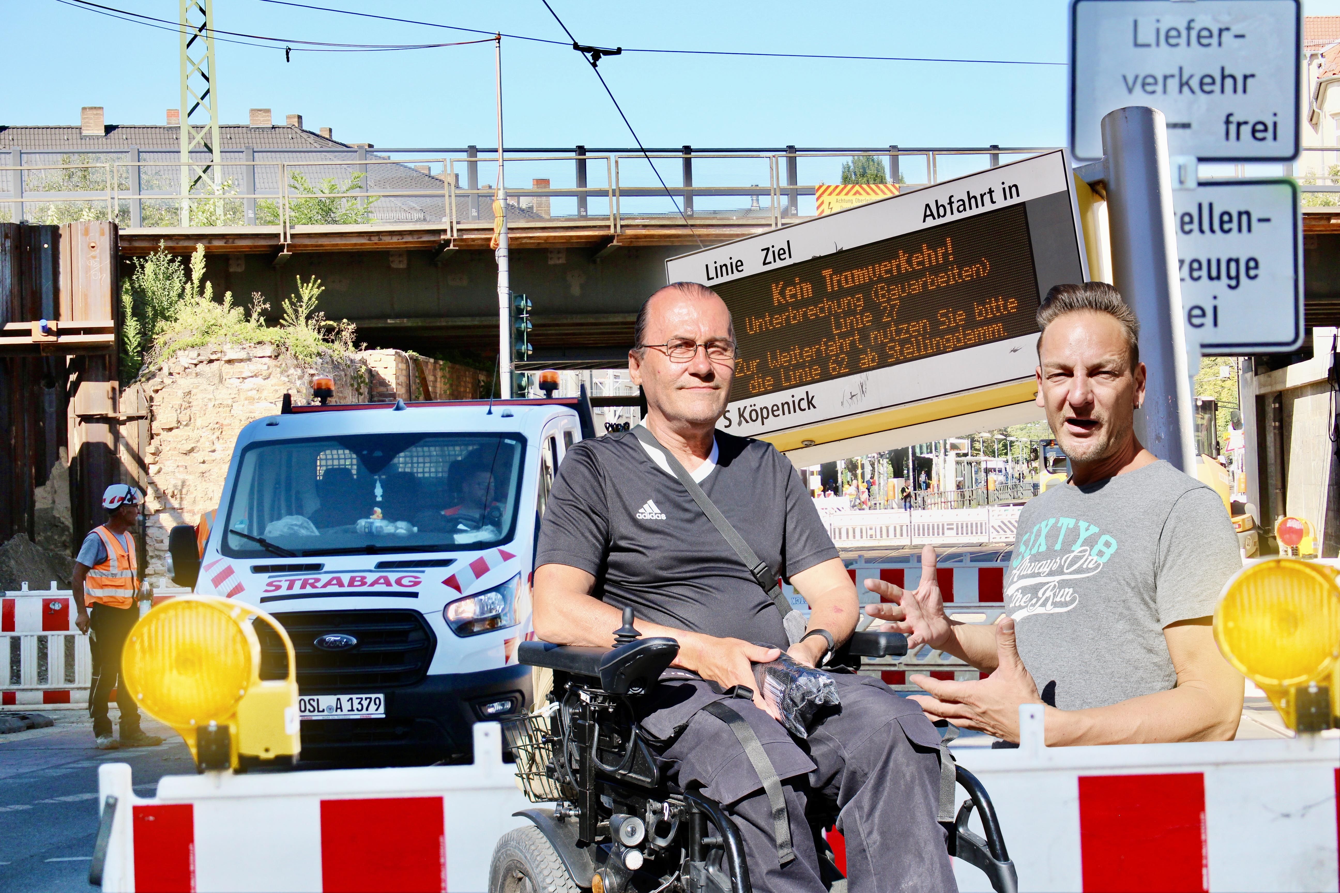 KURIER-Reportage über Vollsperrung in Köpenick: Katastrophe sagen alle