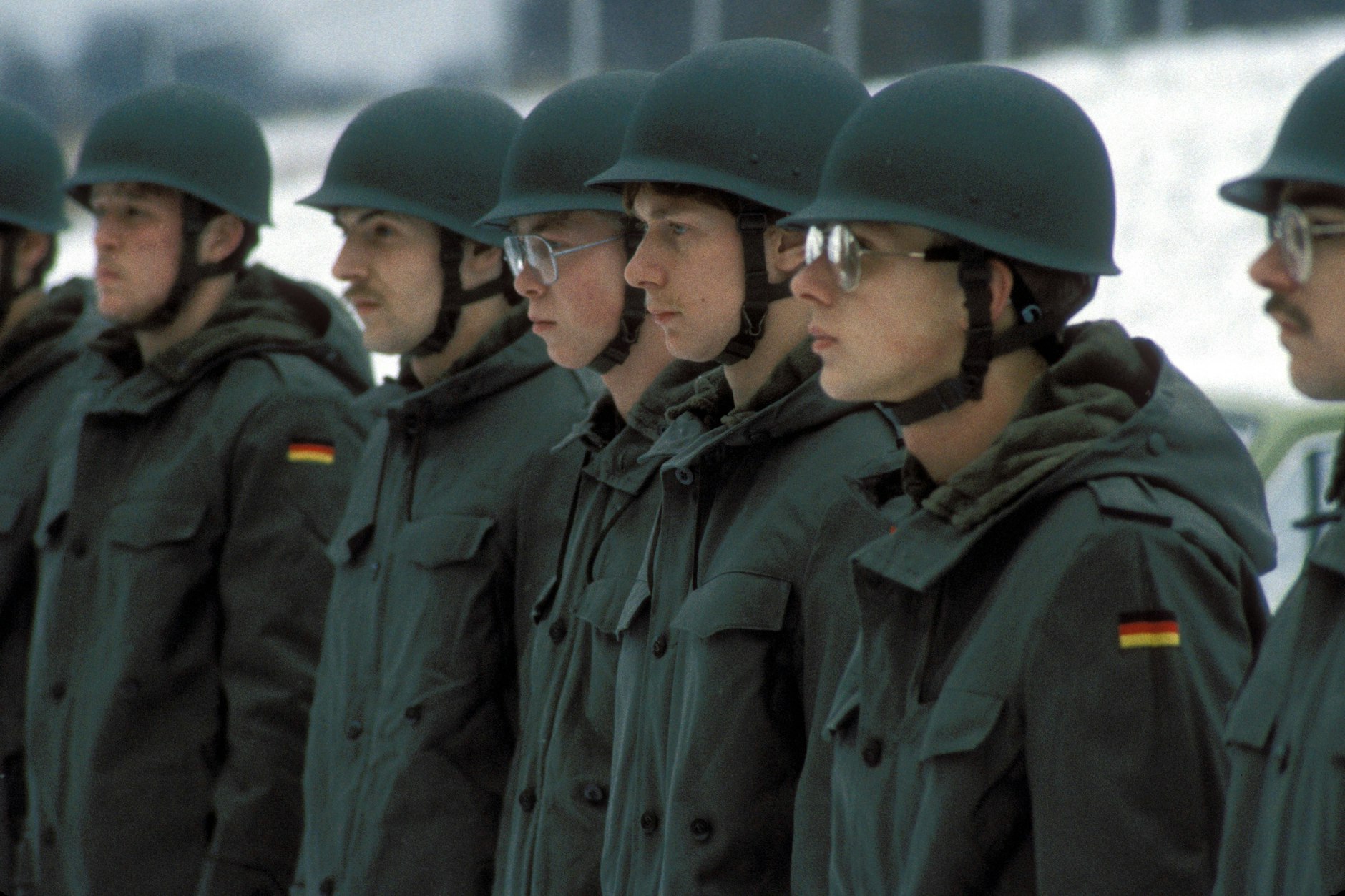 Soldaten während der Ausbildung bei der Bundeswehr.