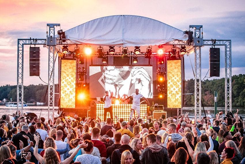 Im Strandbad Grünau starten regelmäßig Musik-Events. Das mögen nicht alle Anwohner.