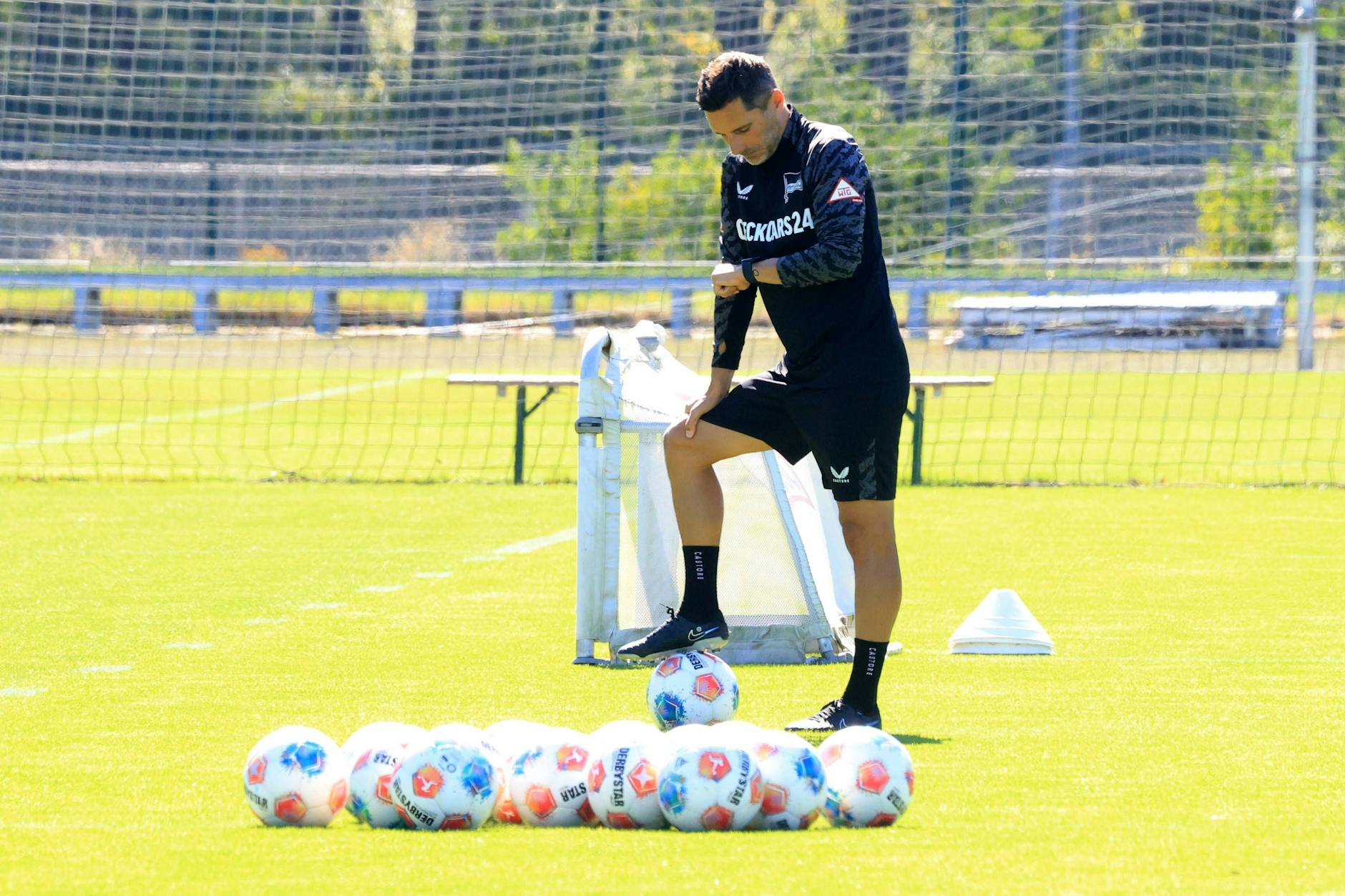 Hertha-Trainer Stefan Leitl hofft auf bessere Zeiten nach der Länderspielpause.