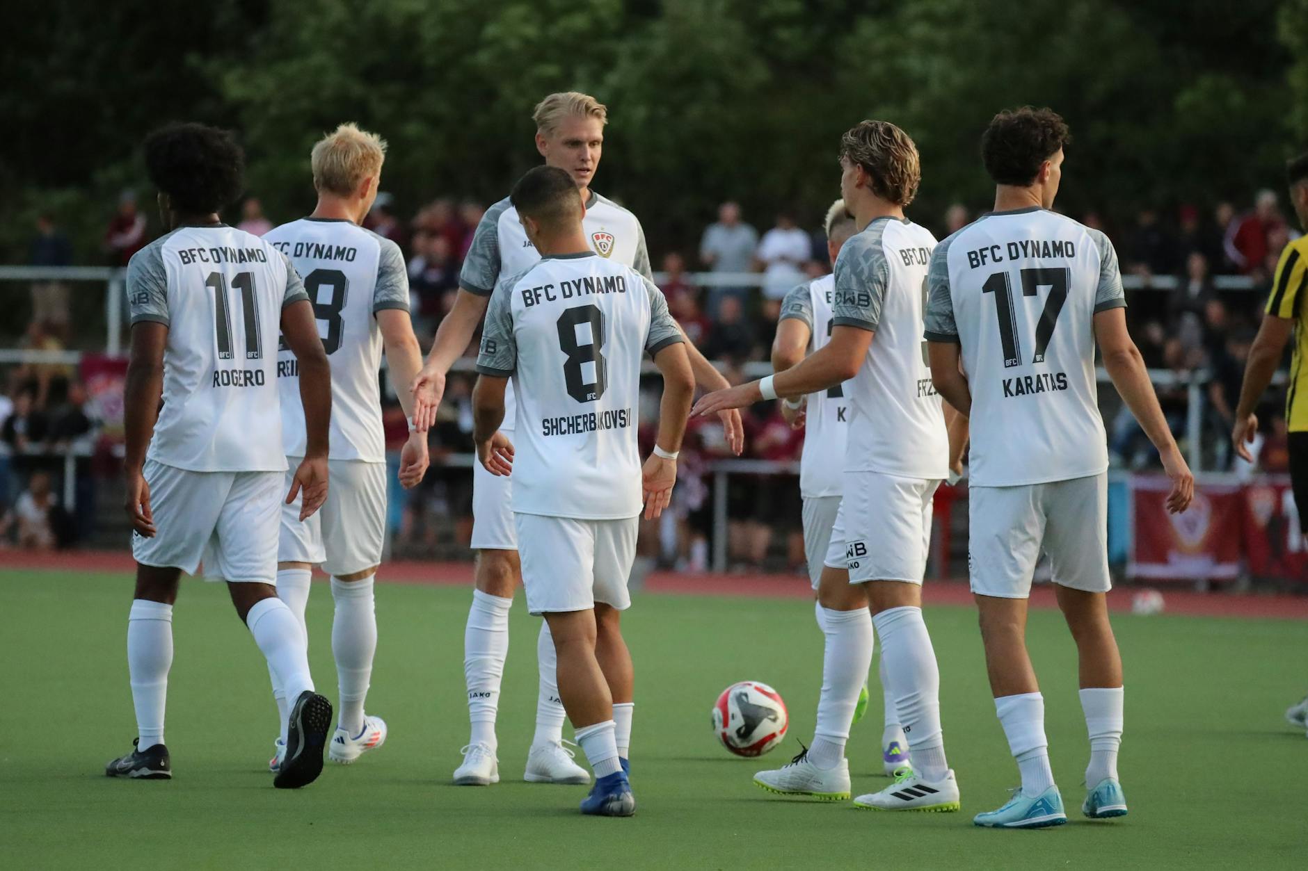 Die Spieler des BFC Dynamo tankten in der ersten Runde des Berlin-Pokals bei Concordia Britz mit einem 7:0-Sieg Selbstvertrauen.