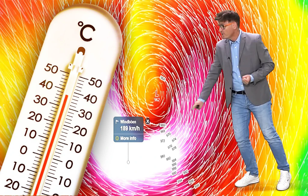 Hammer beim Wetter: Mega-Orkan bringt Wärme zurück, es wird heiß!