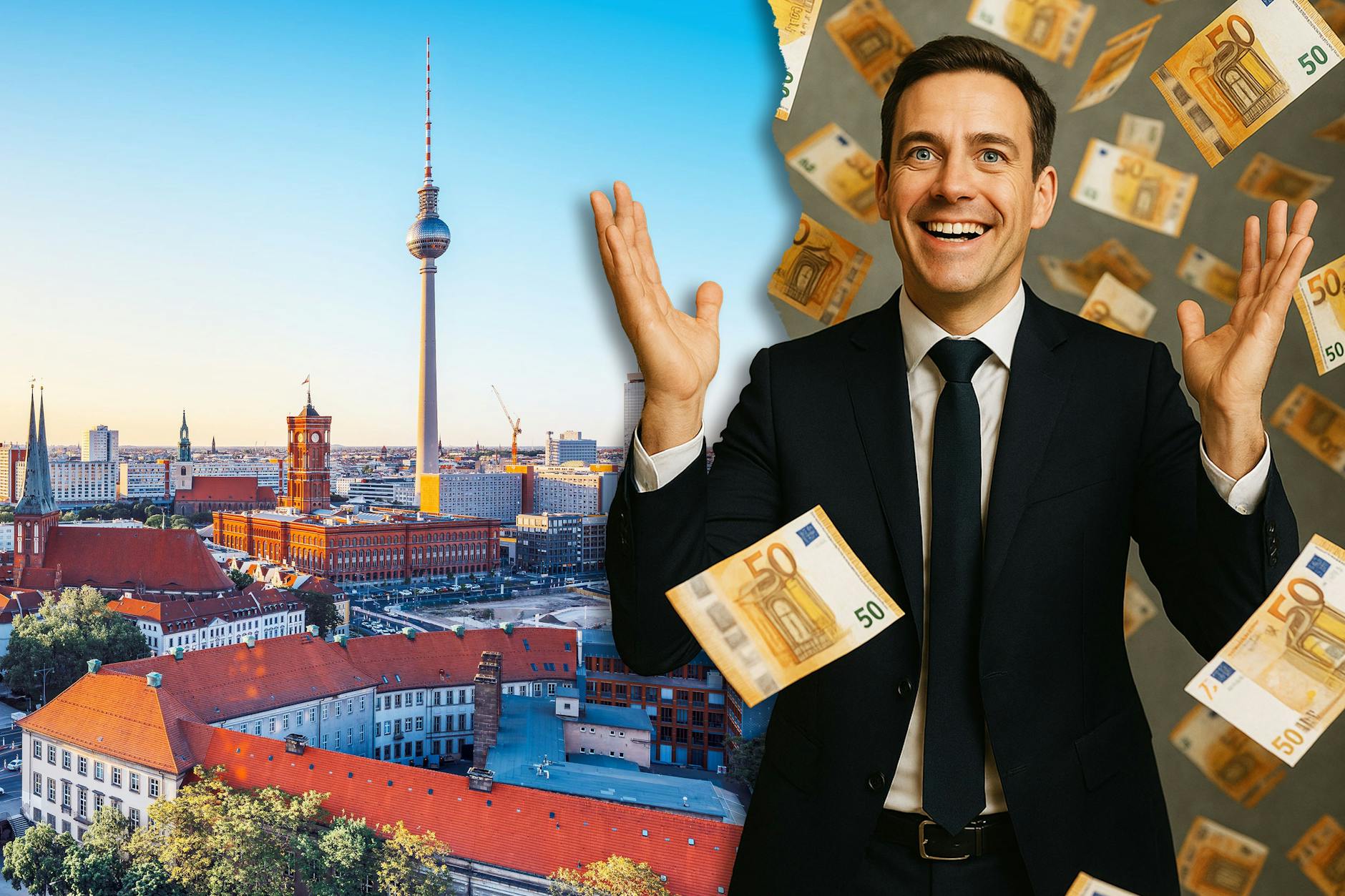 Vom Reichtum träumen viele, doch nur wenige schaffen es, zu Millionären zu werden. Wo in Deutschland leben die meisten Einkommensmillionäre? In Berlin jedenfalls nicht ...