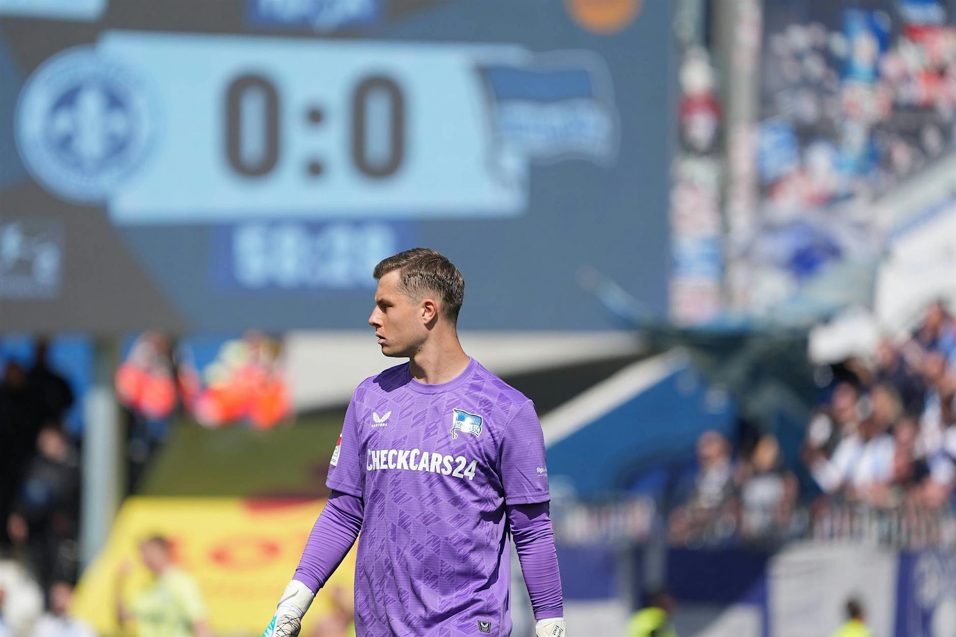 Wieder rettet Tjark Ernst: Hertha BSC holt Punkt beim SV Darmstadt 98