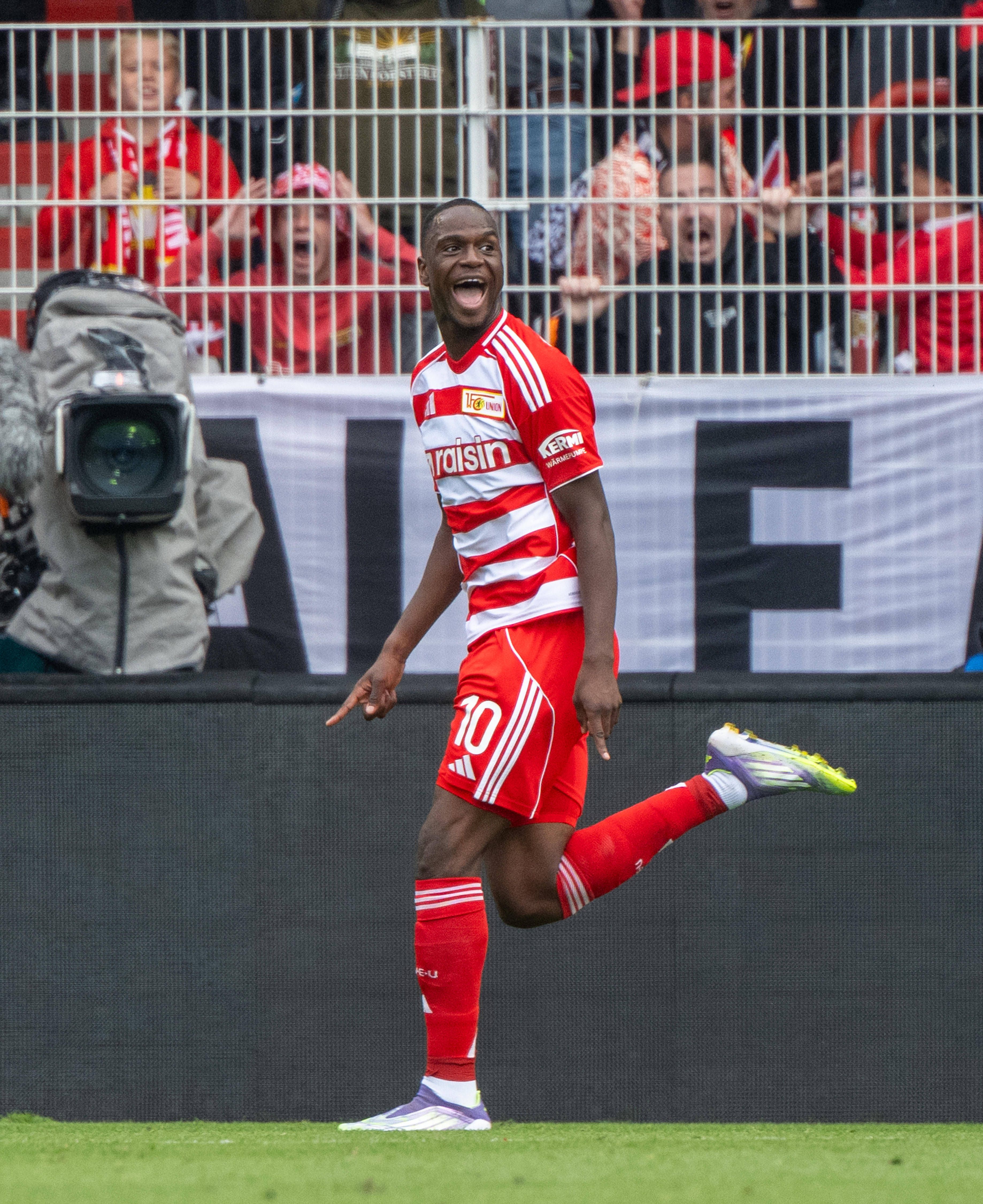 Der Name ist Programm: Ansah ist der Segenbringer des 1. FC Union