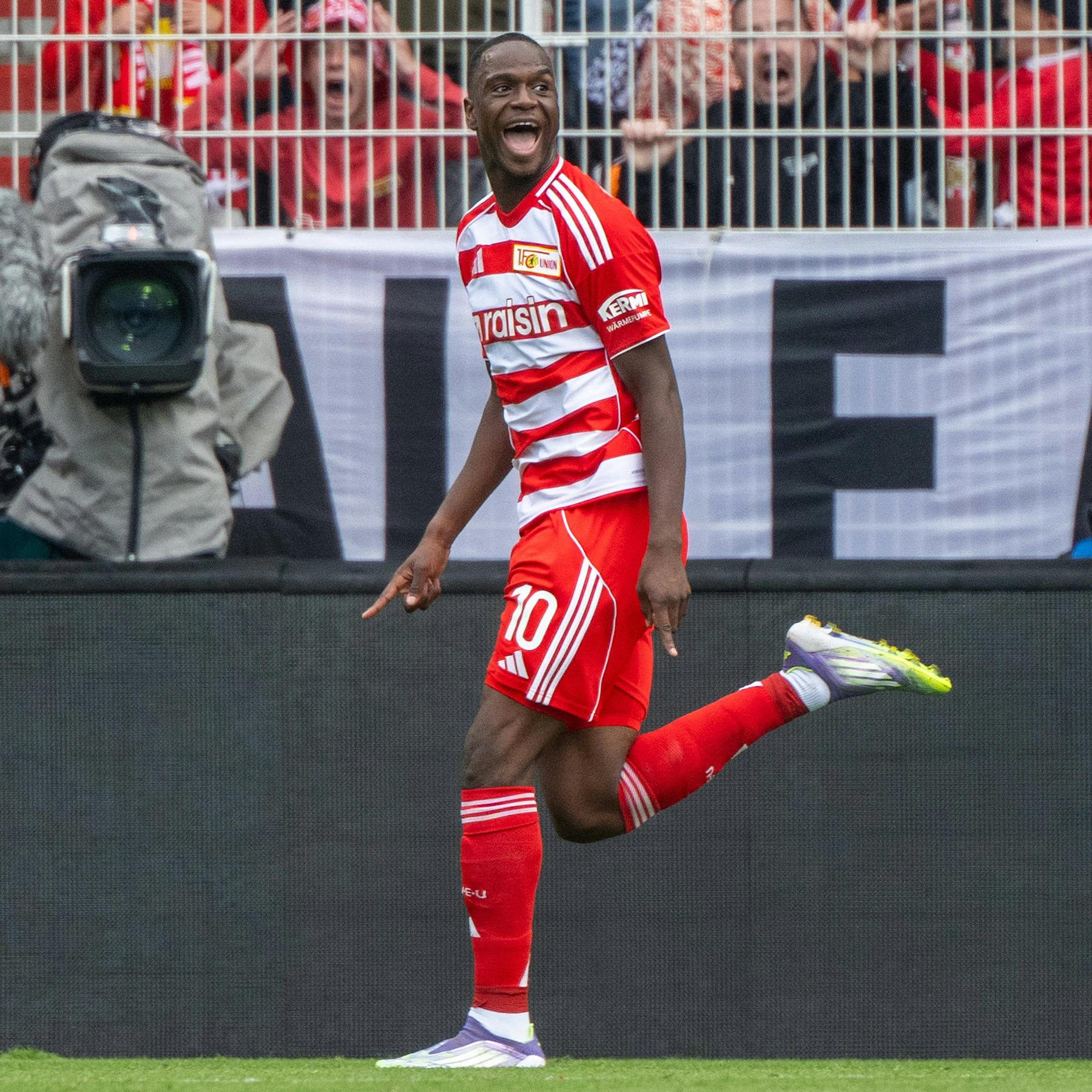 Der Name ist Programm: Ansah ist der Segenbringer des 1. FC Union