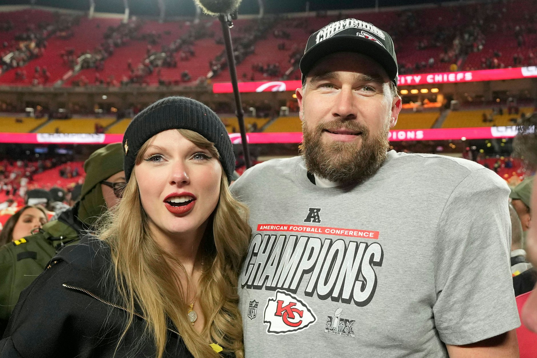 Taylor Swift und Travis Kelce