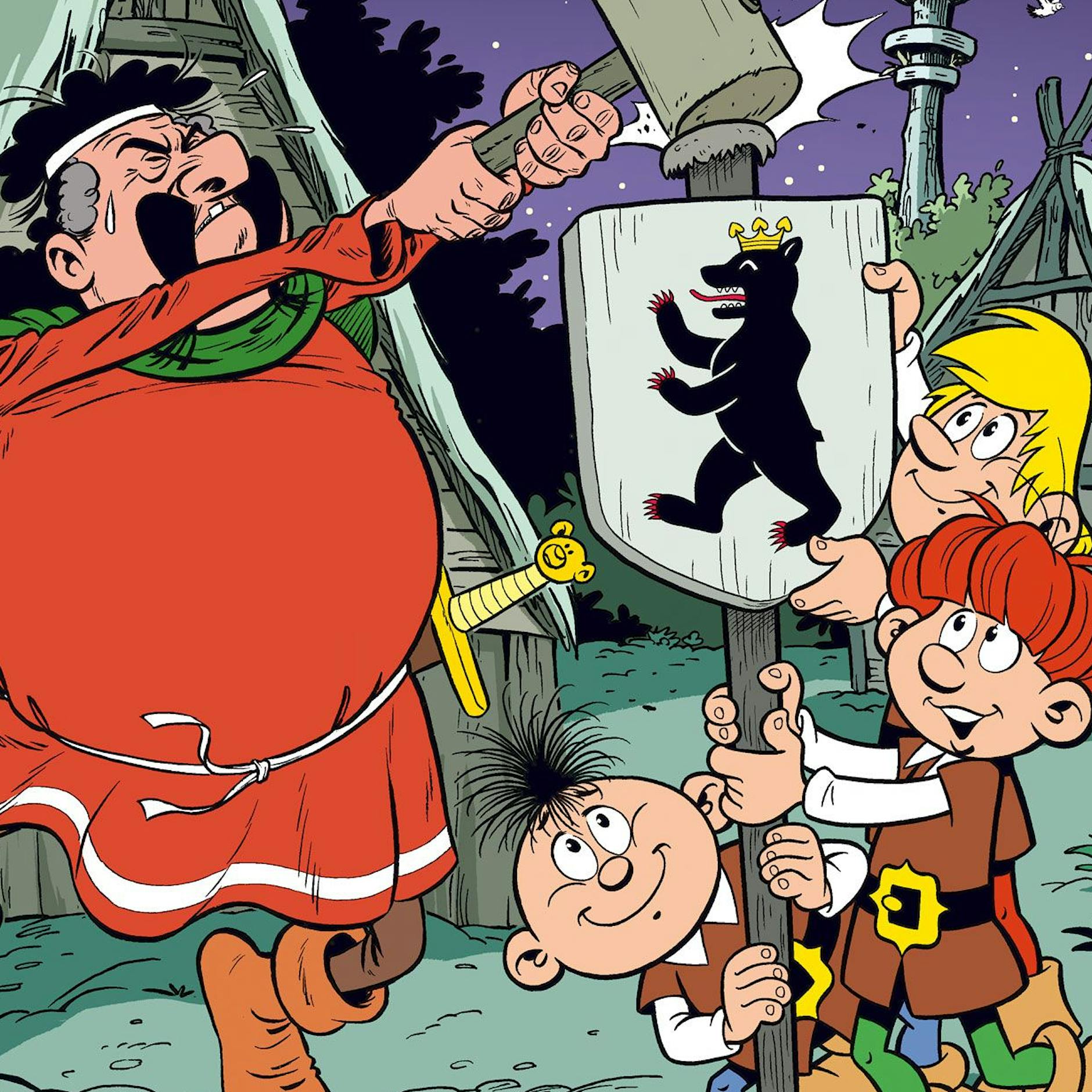 Irre! DDR-Kultcomic „Mosaik“ macht Berlin älter als es ist