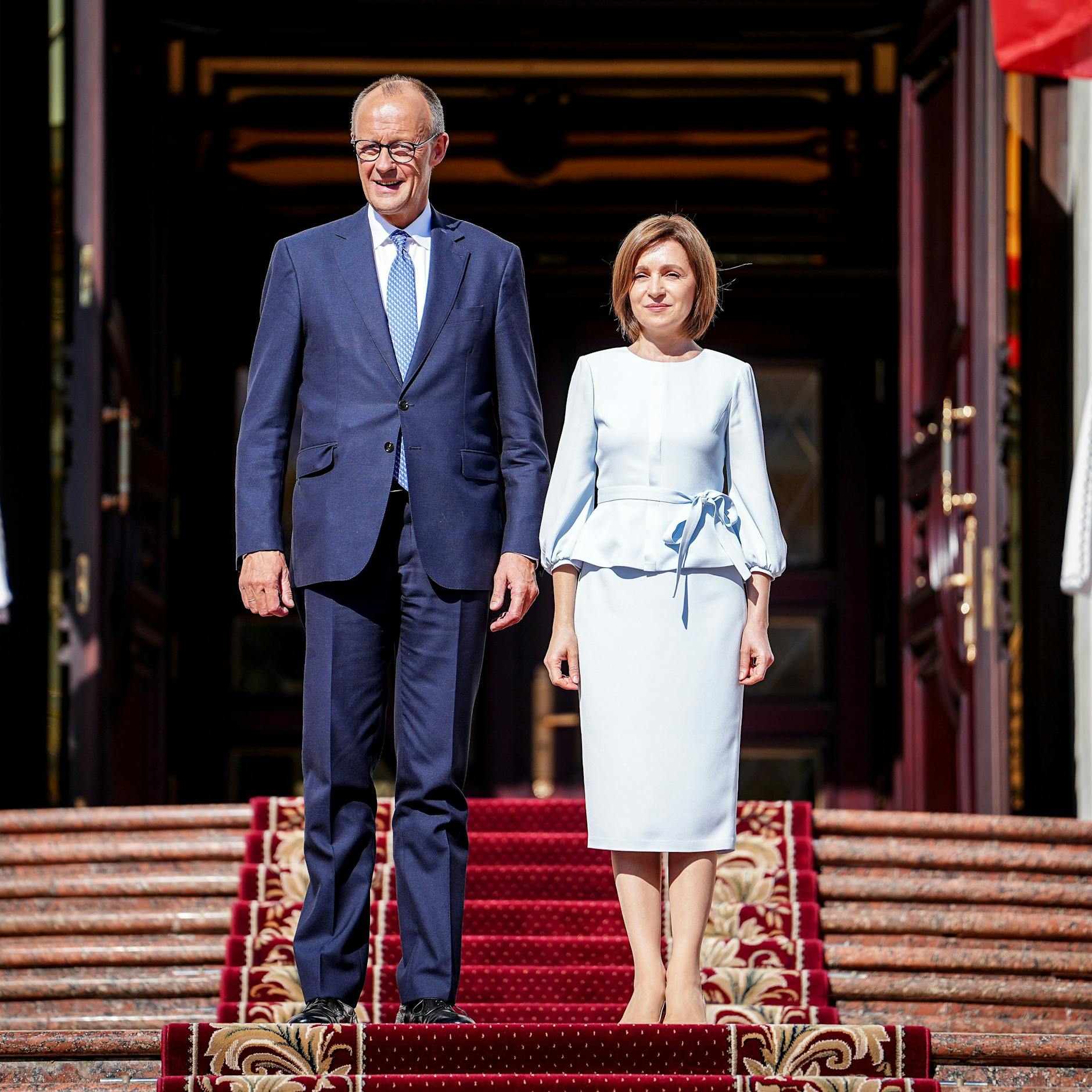 Image - Bundeskanzler in Chisinau: Moldauische EU-Annäherung steht auf Messers Schneide