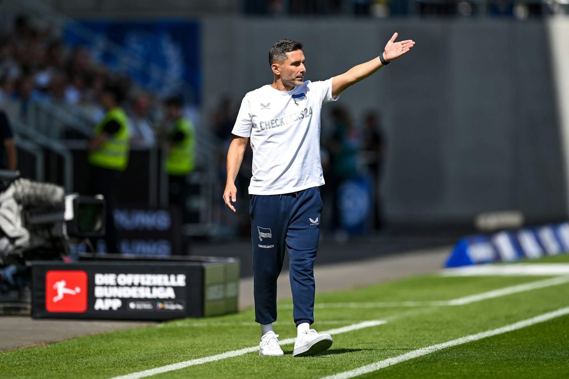 Hertha-Trainer Stefan Leitl 