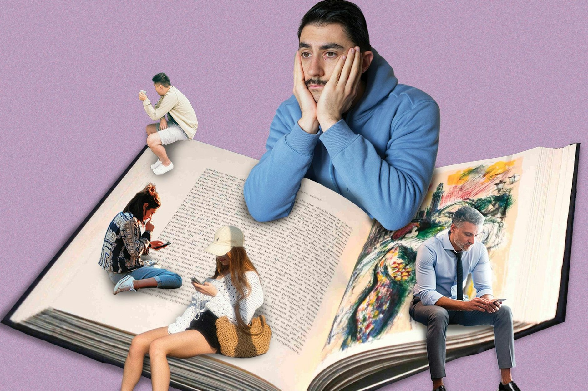 Das Lesen der anderen: Beim Social Reading kommt zusammen, was nicht zusammenpasst.