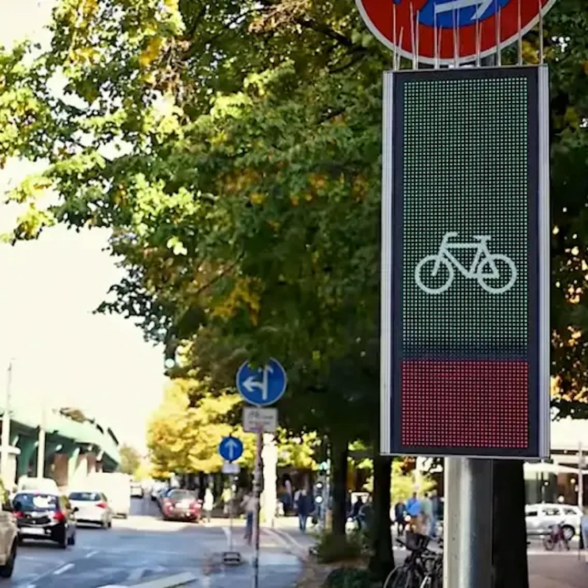 Das halten KURIER-Leser von der Grüne-Welle-Ampel für Radfahrer!